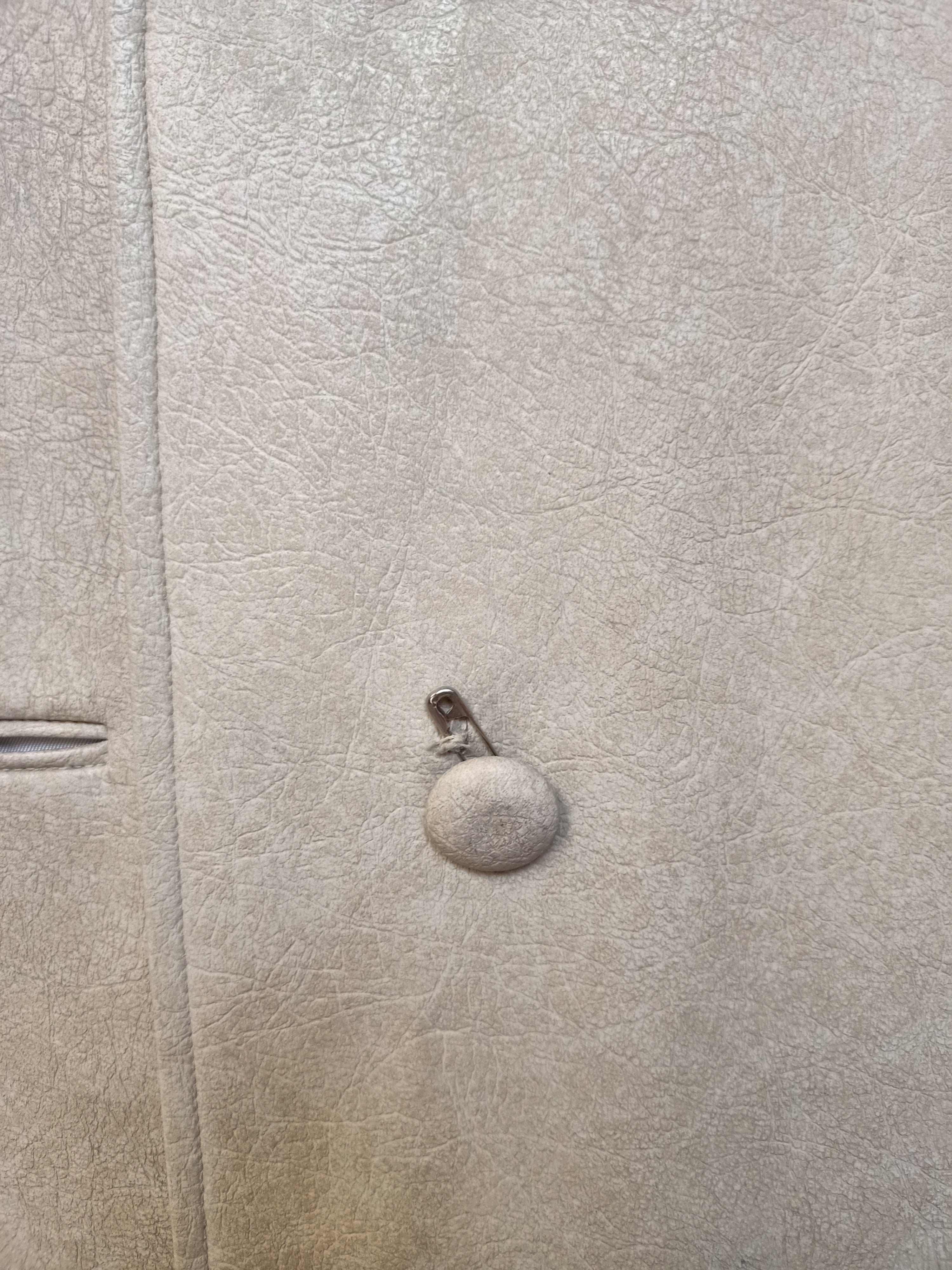 Vintage Faux Leather Coat