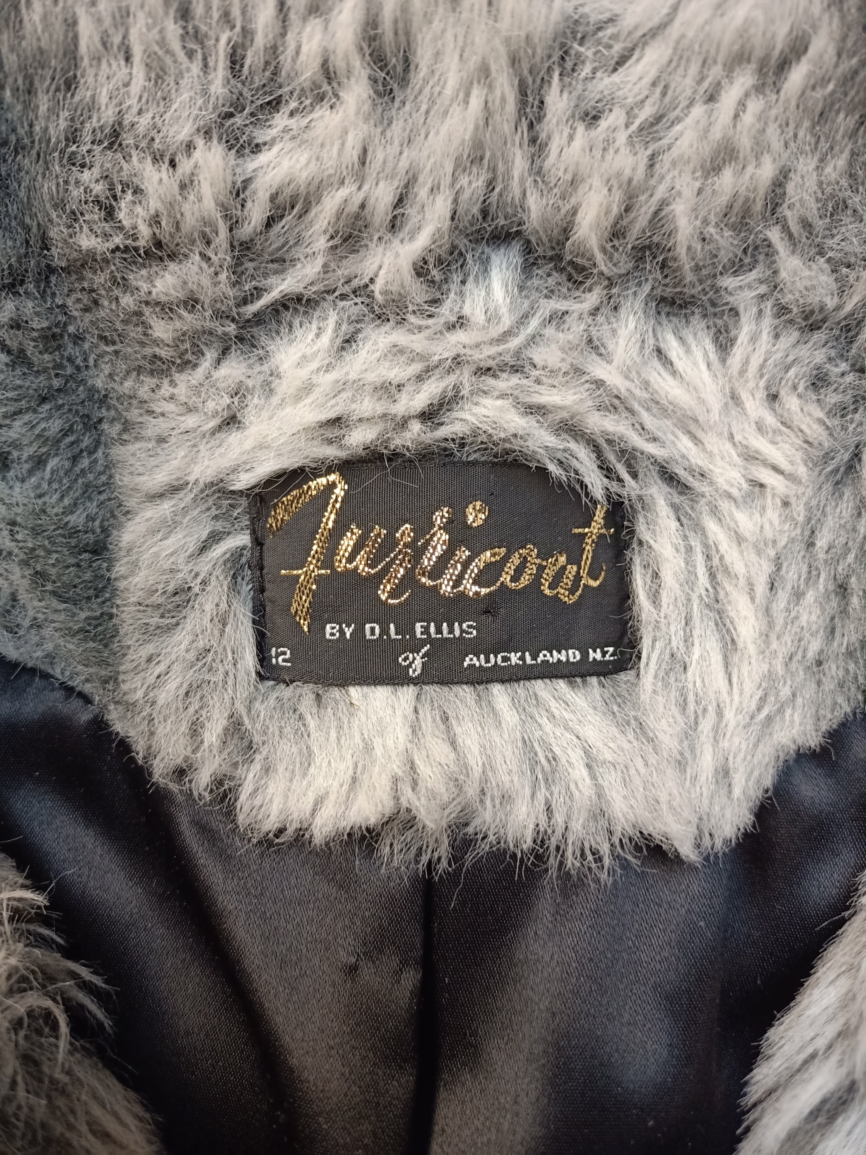 Vintage Faux Fur Jacket