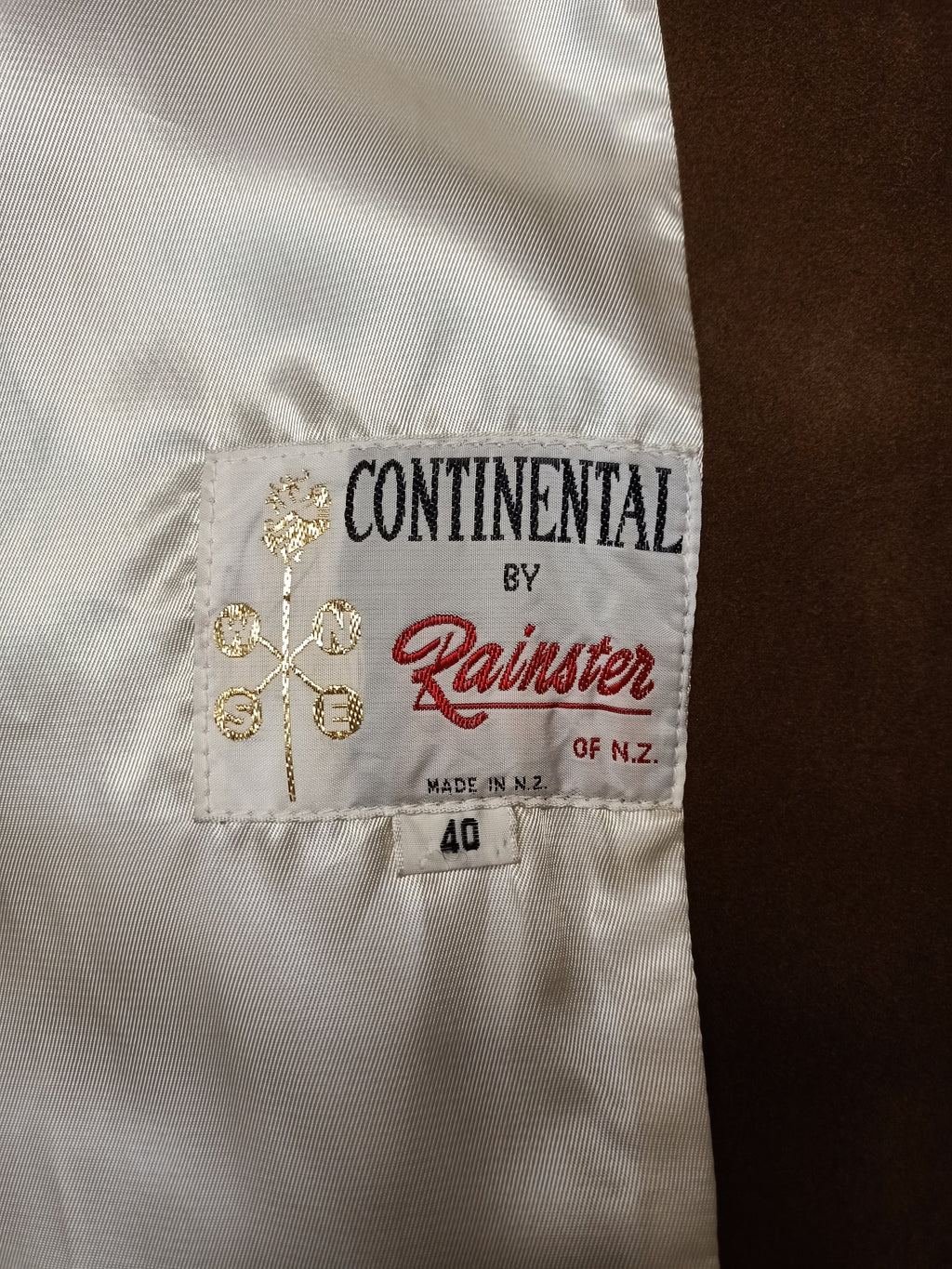 Vintage Mens Continental by Rainster Jacket