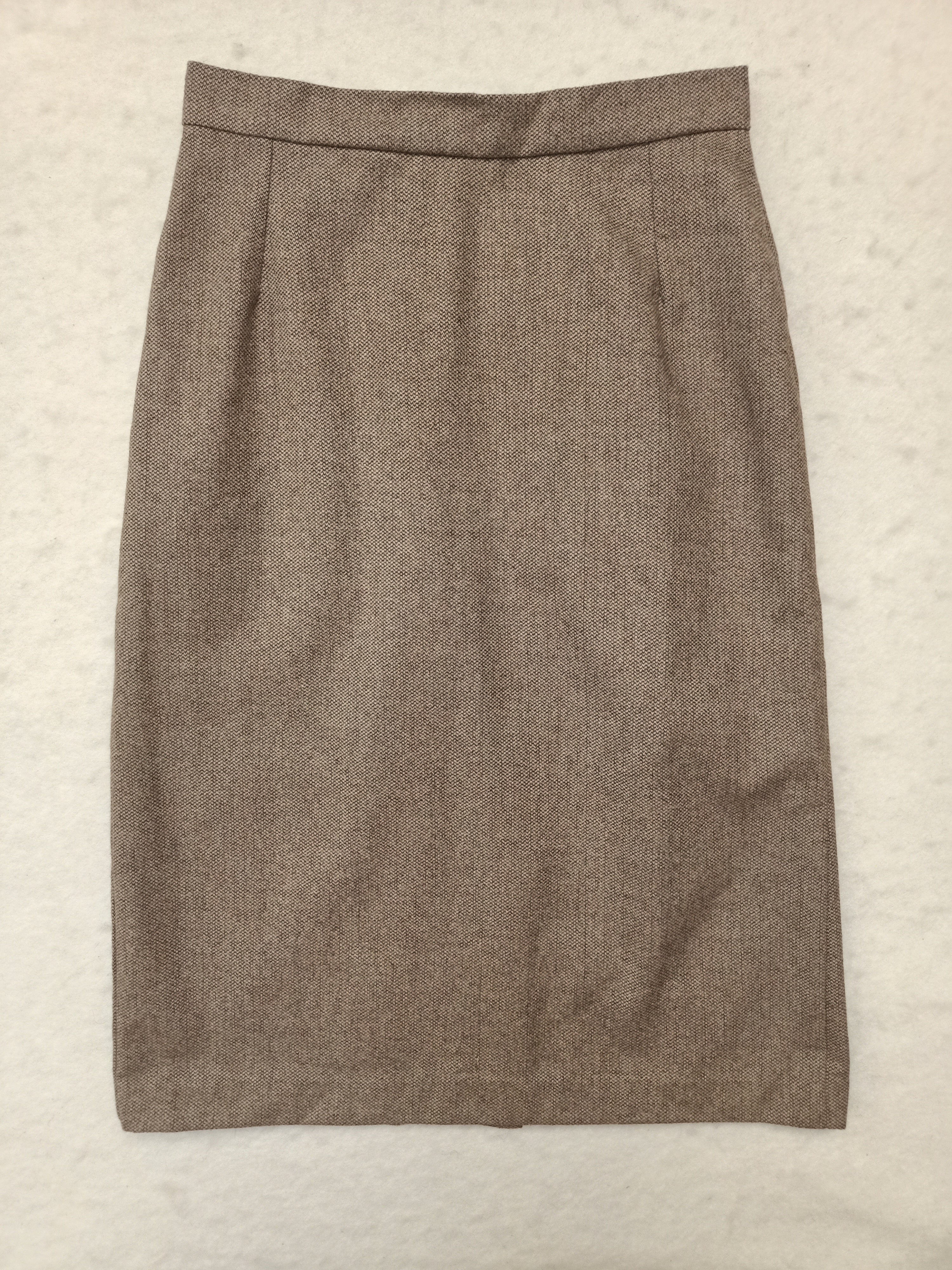 Vintage Wool Pencil Skirt
