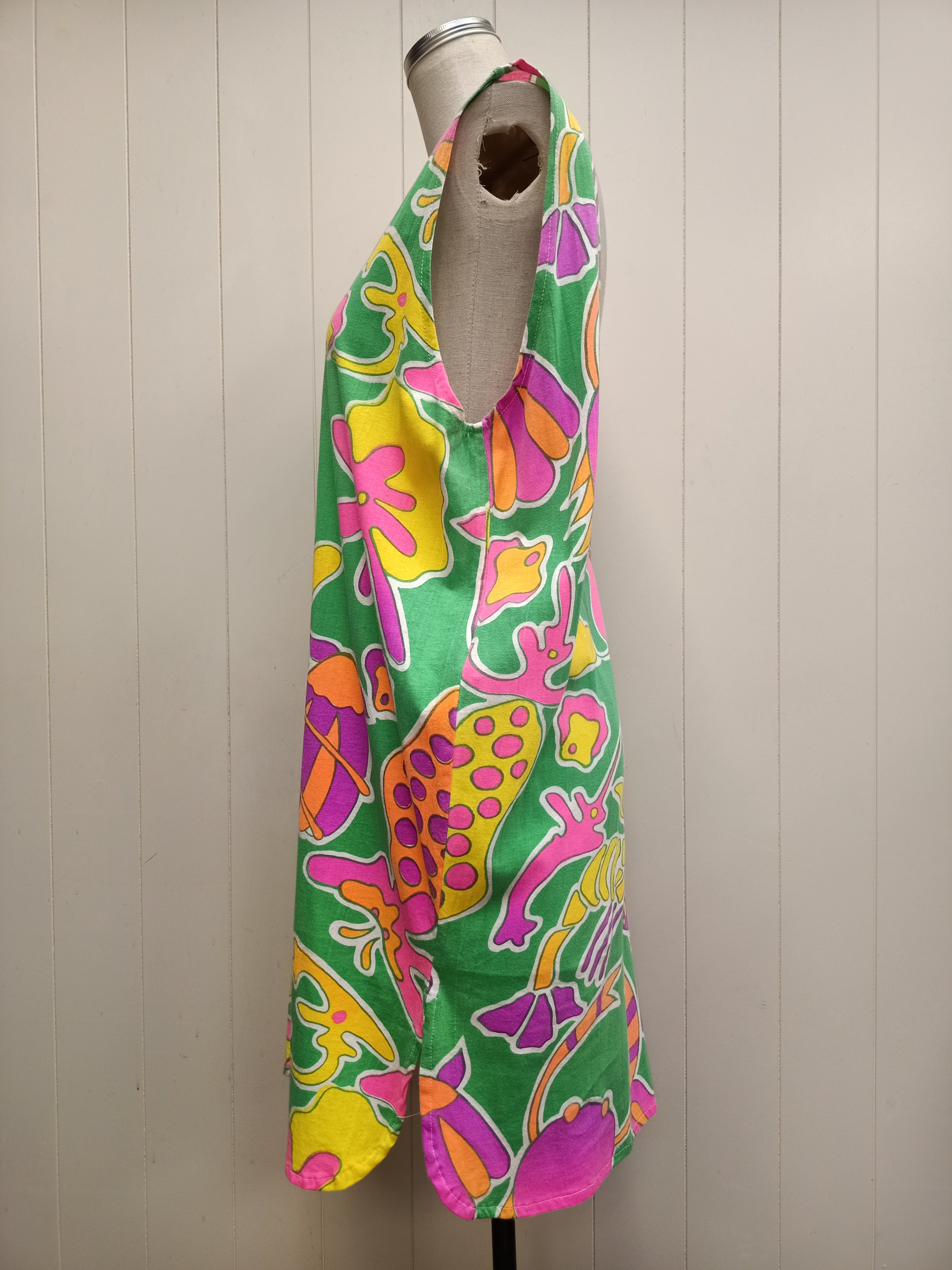 Vintage Fluro Sea Dress