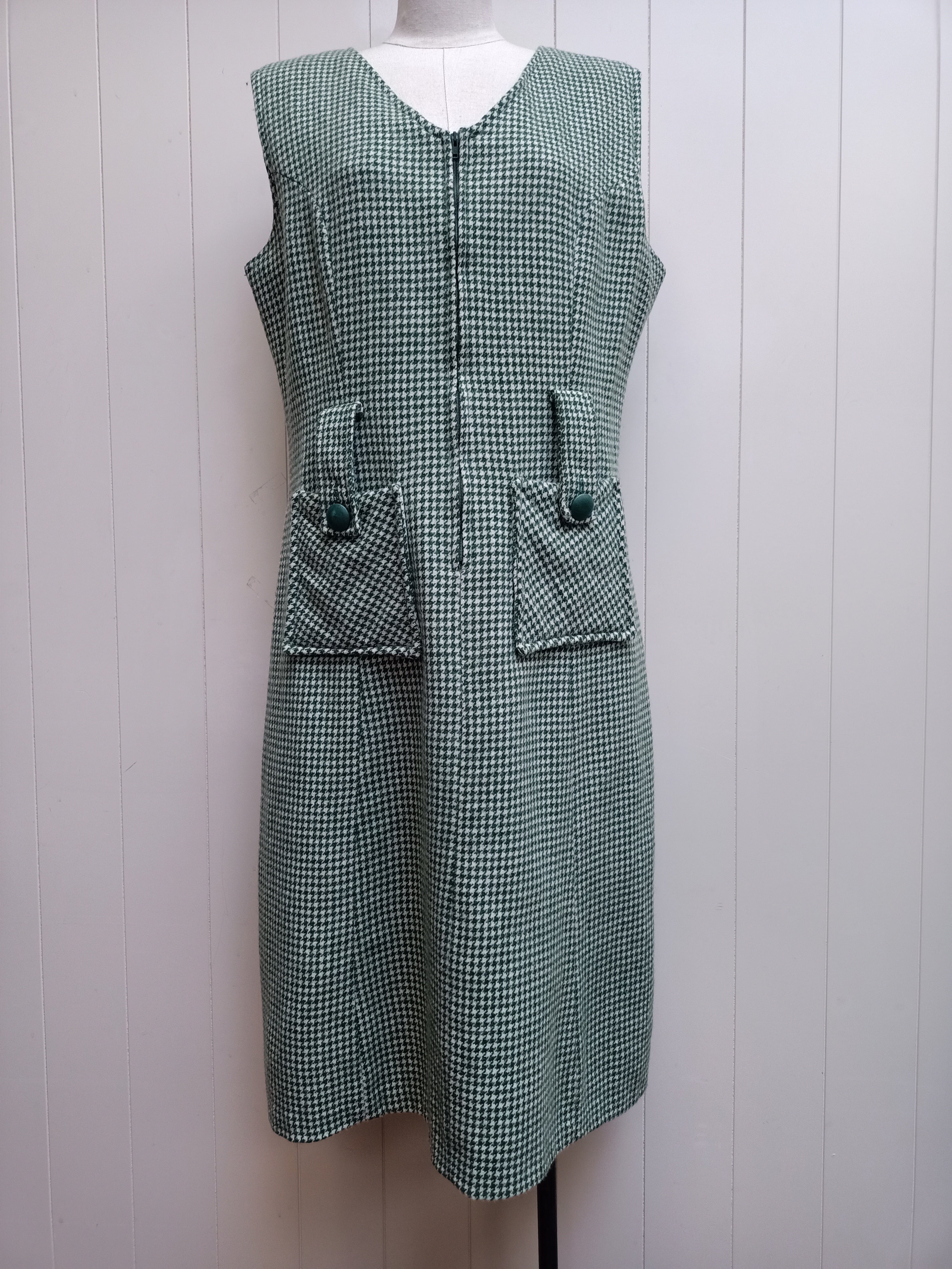 Vintage Miss Sydney Houndstooth Dress
