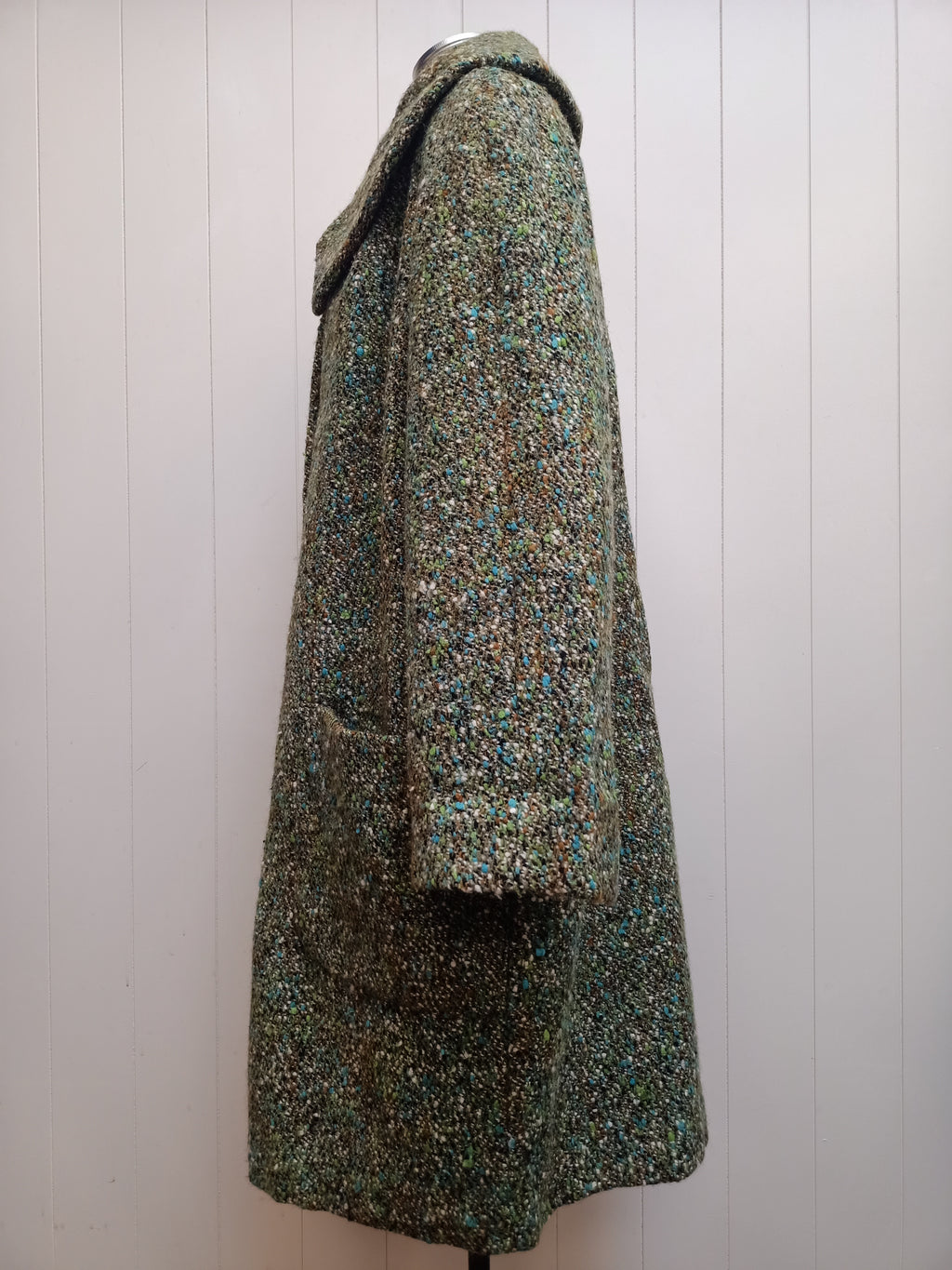 Vintage Balmoral Clothes Coat & Skirt Tweed Co-Ord Set