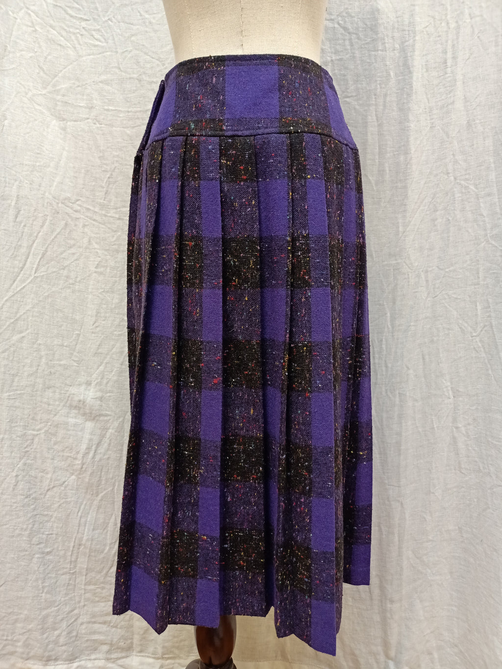 Vintage Caravelle Pleated Skirt