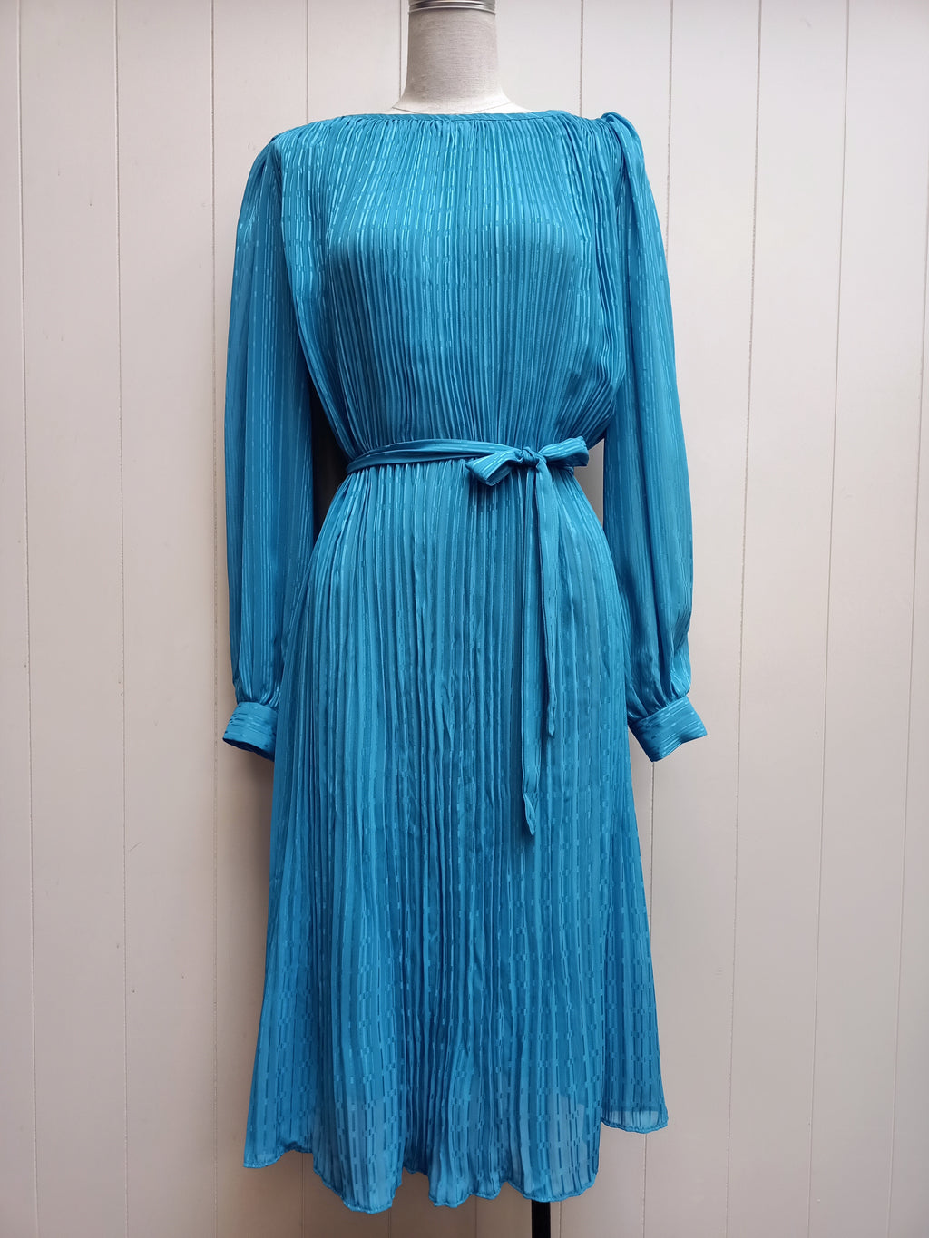 Vintage Pleated Dress