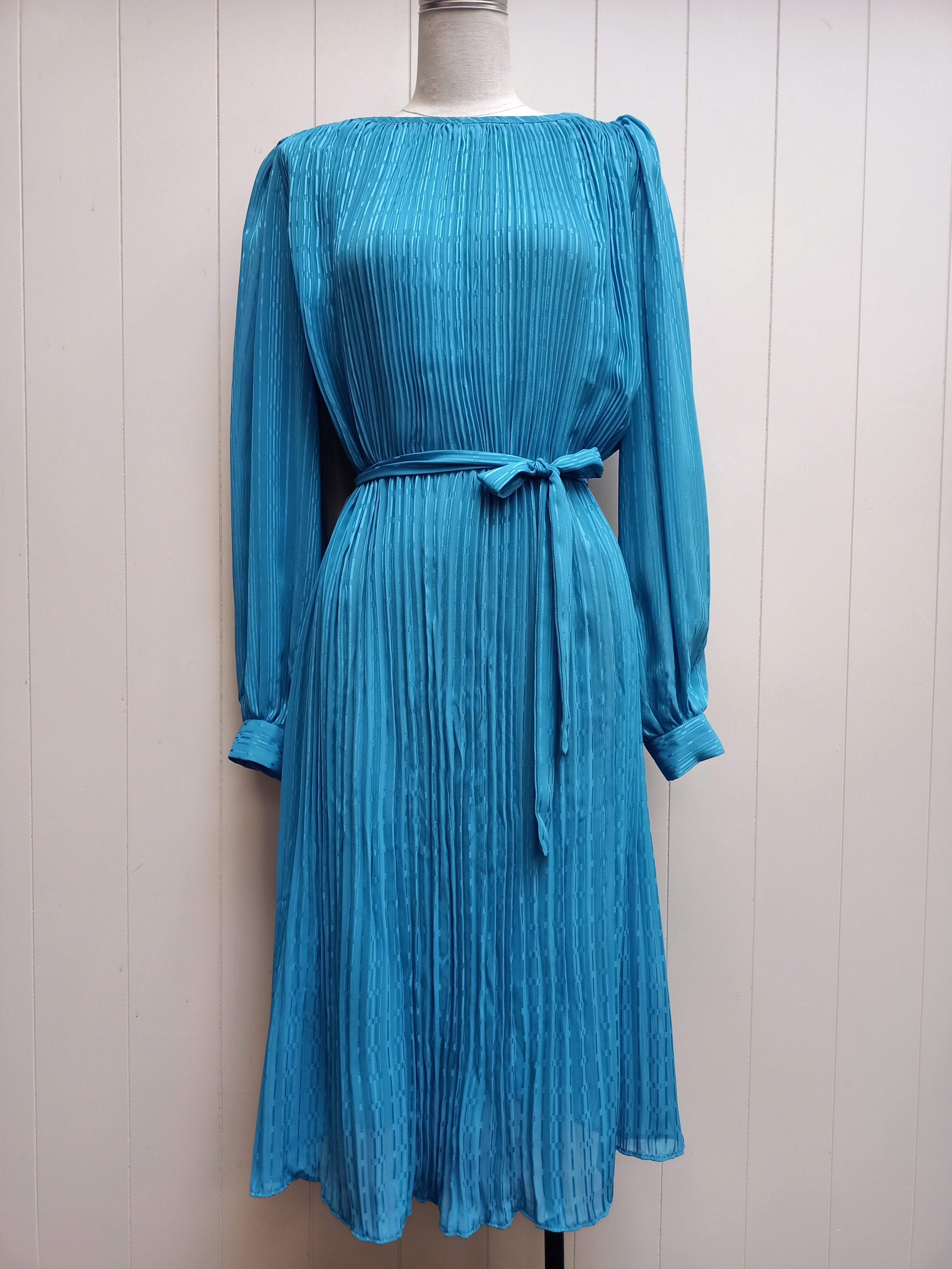 Vintage Pleated Dress
