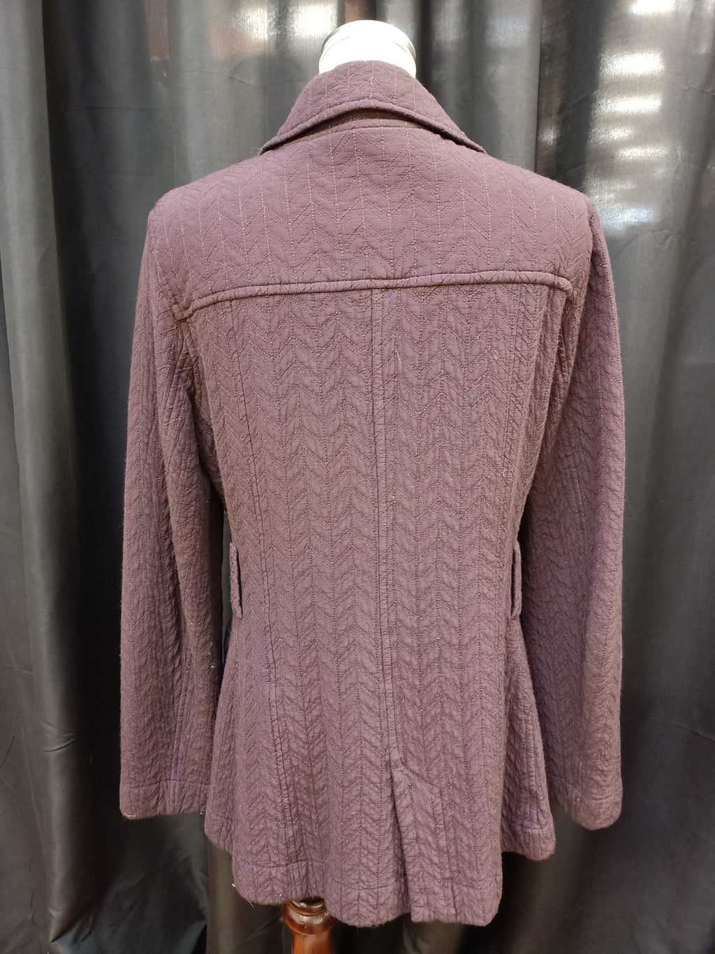 Quilted Purple Jacket