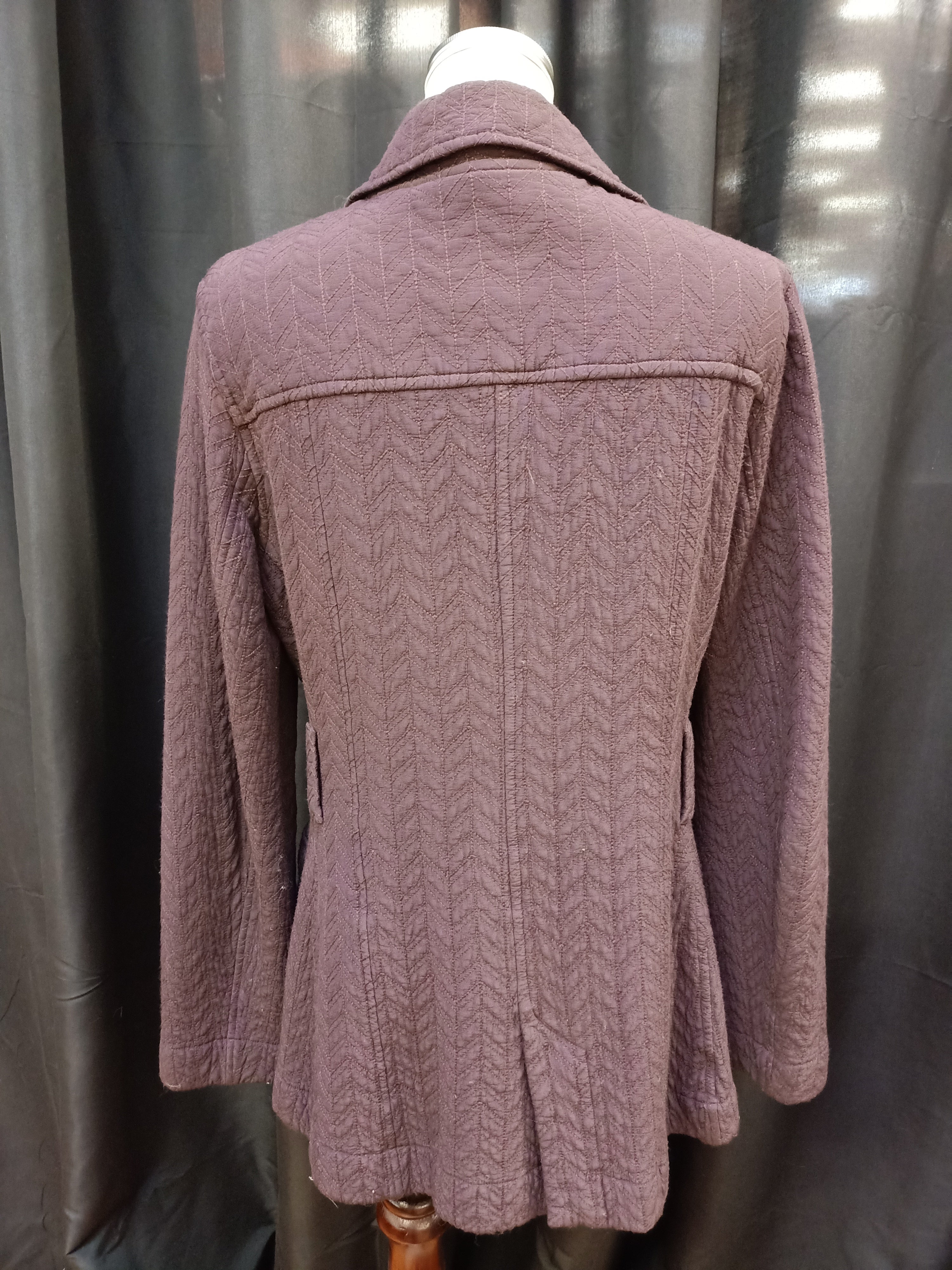 Quilted Purple Jacket