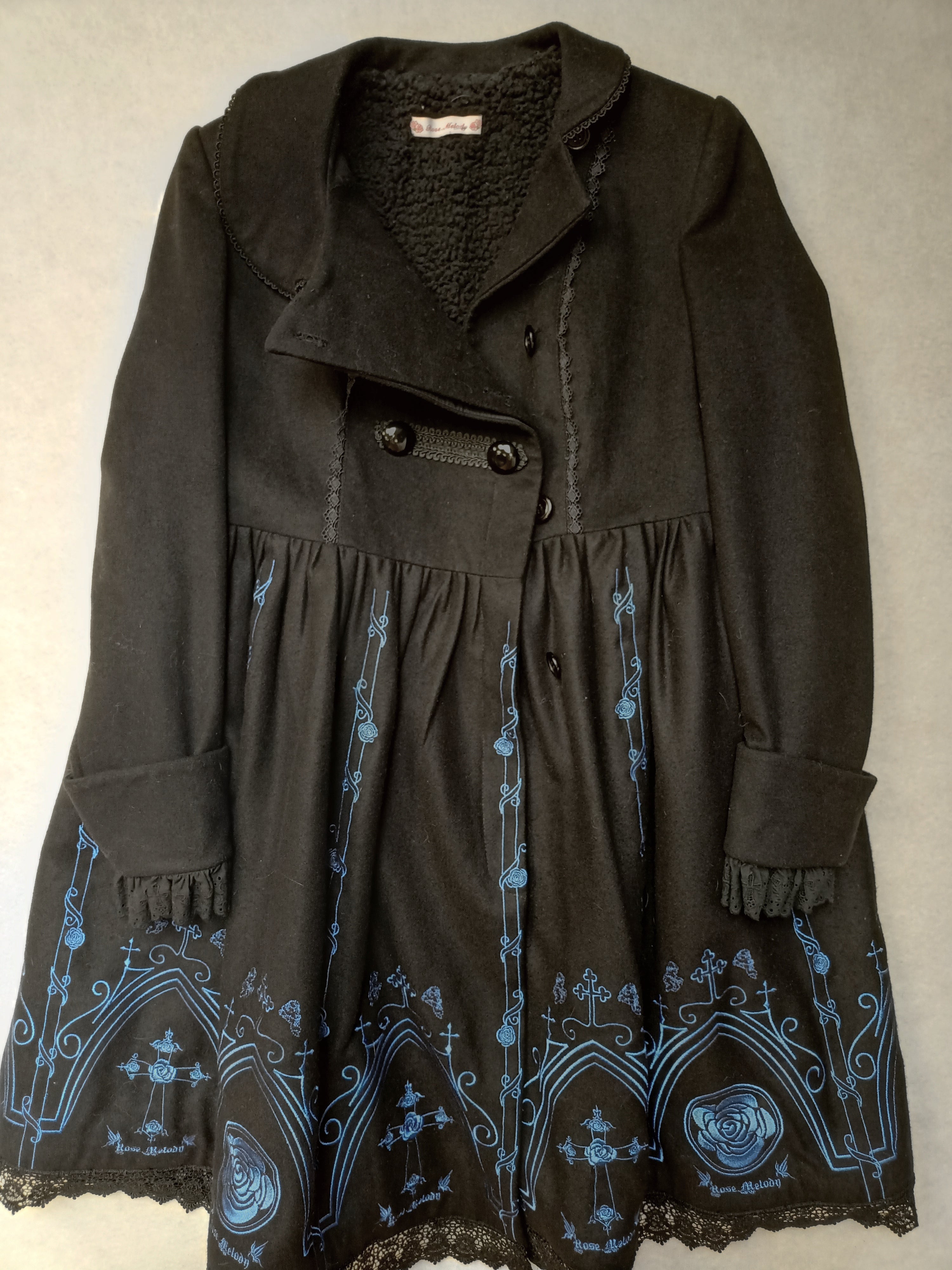 Rose Melody Embroidered Coat