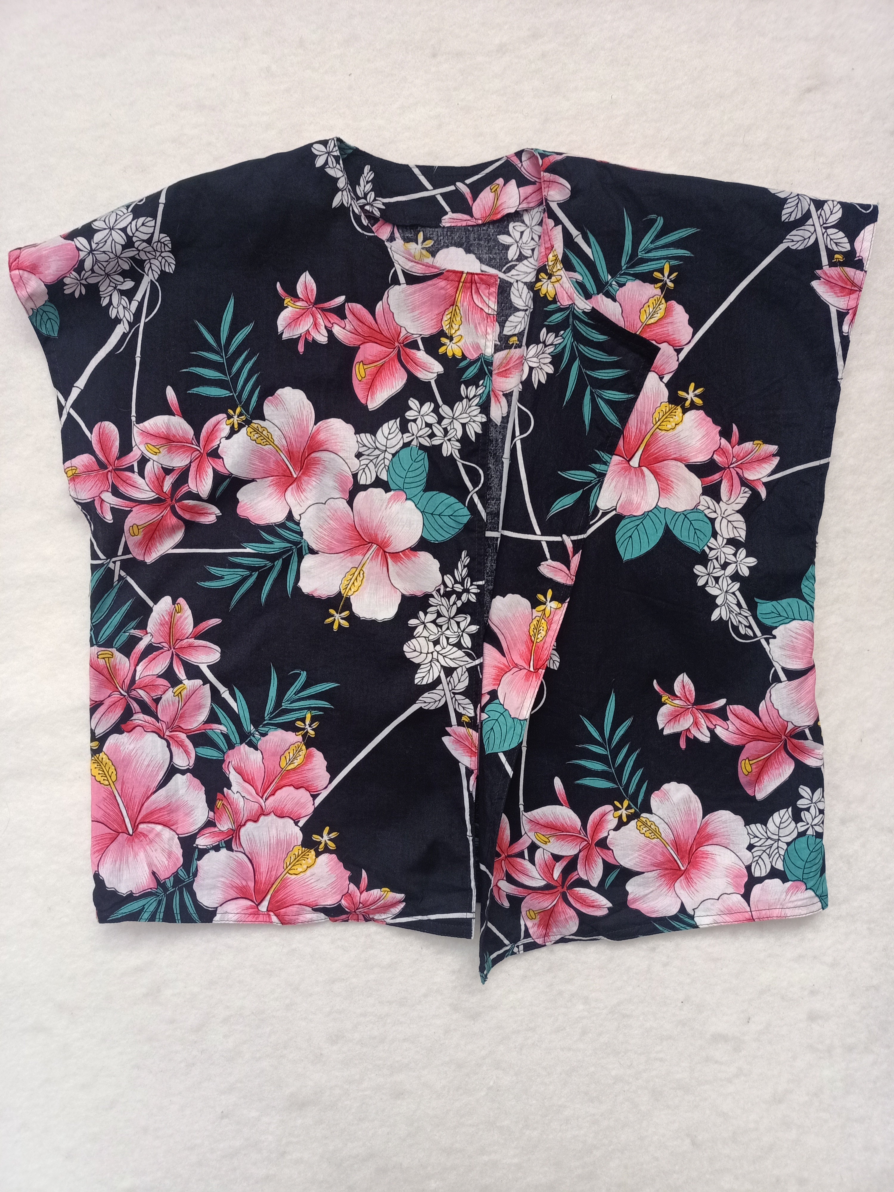 Vintage Hibiscus Overshirt