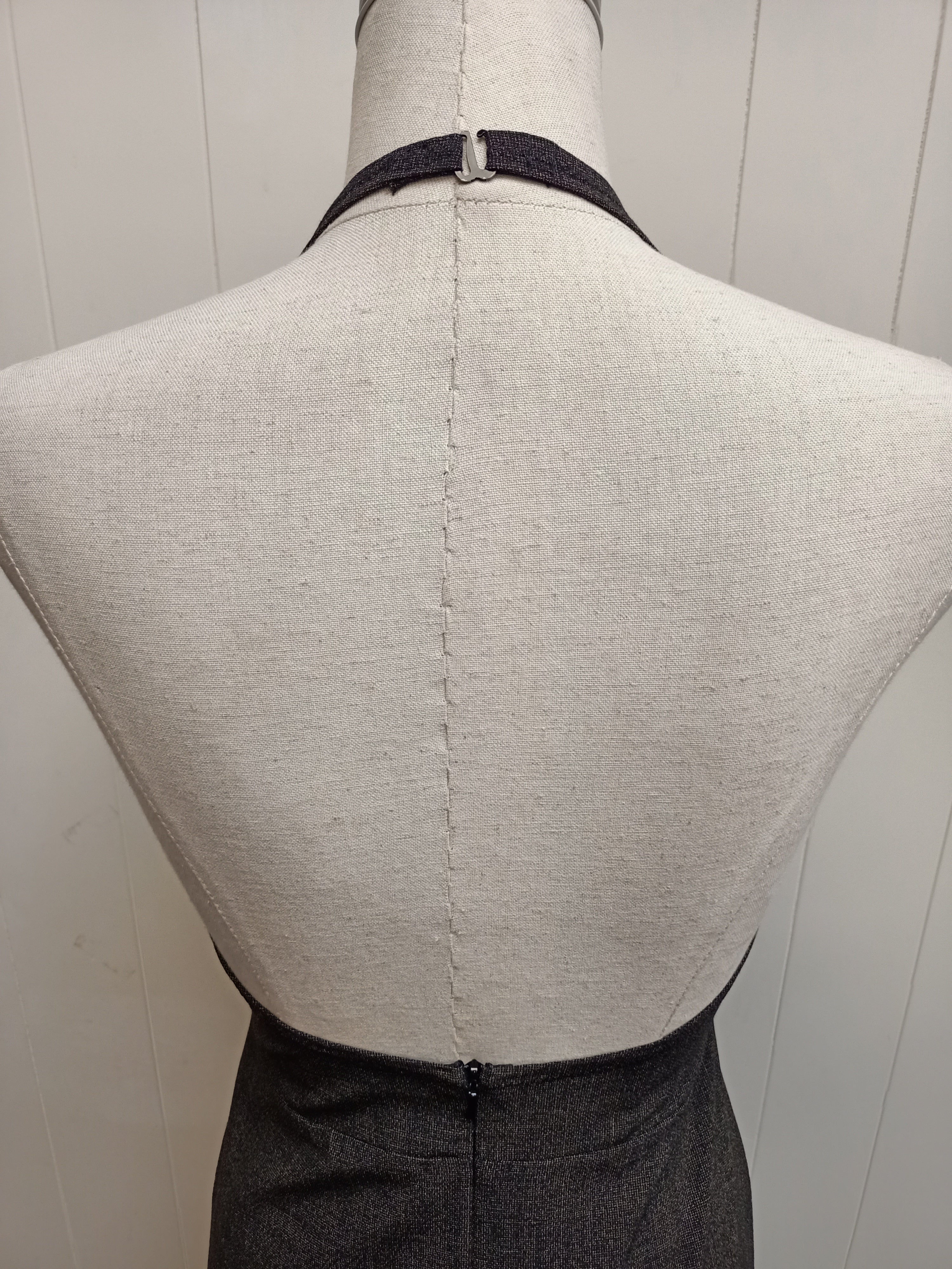 Zambesi Grey Wool Dress