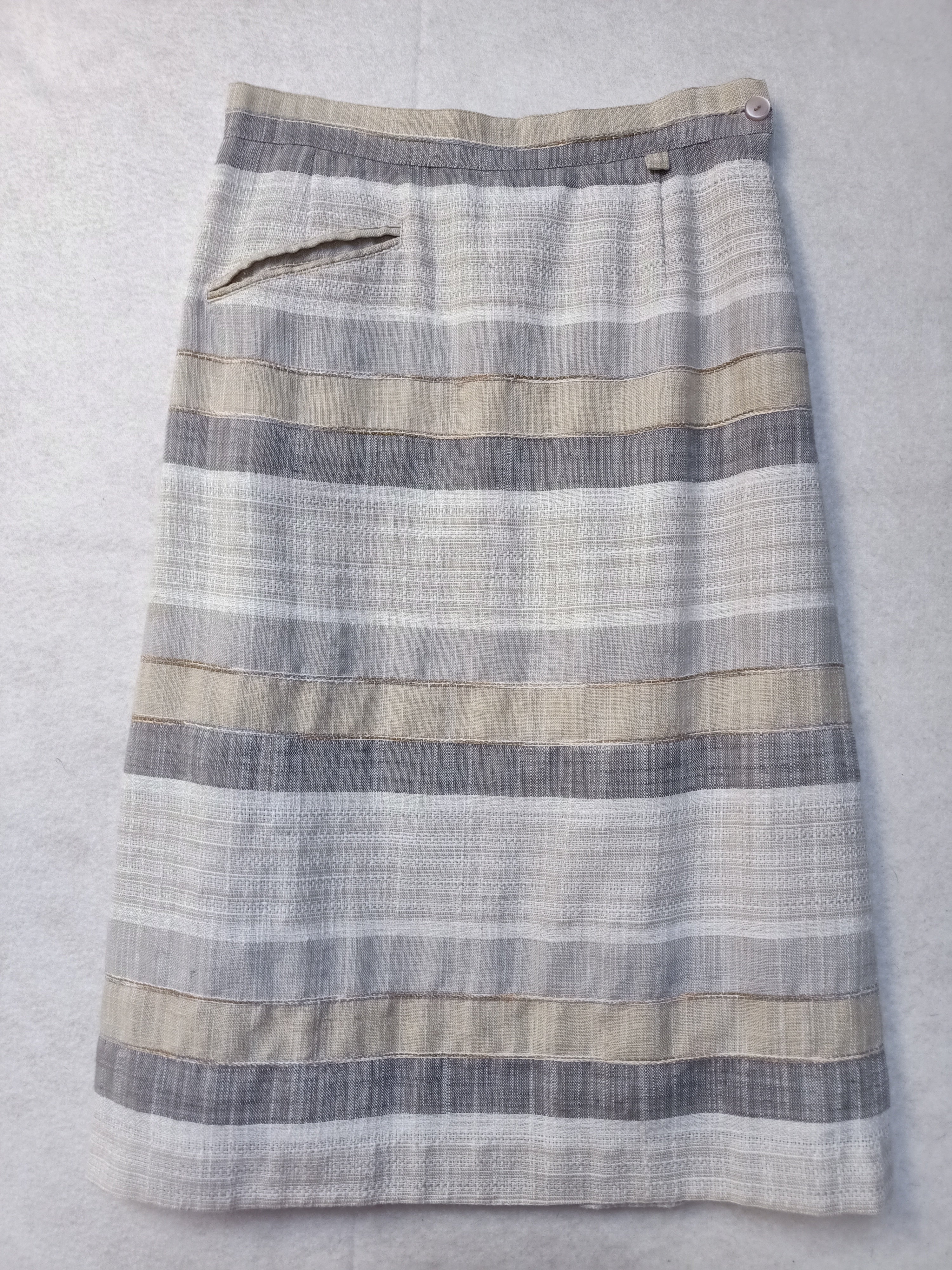 Retro Striped Skirt