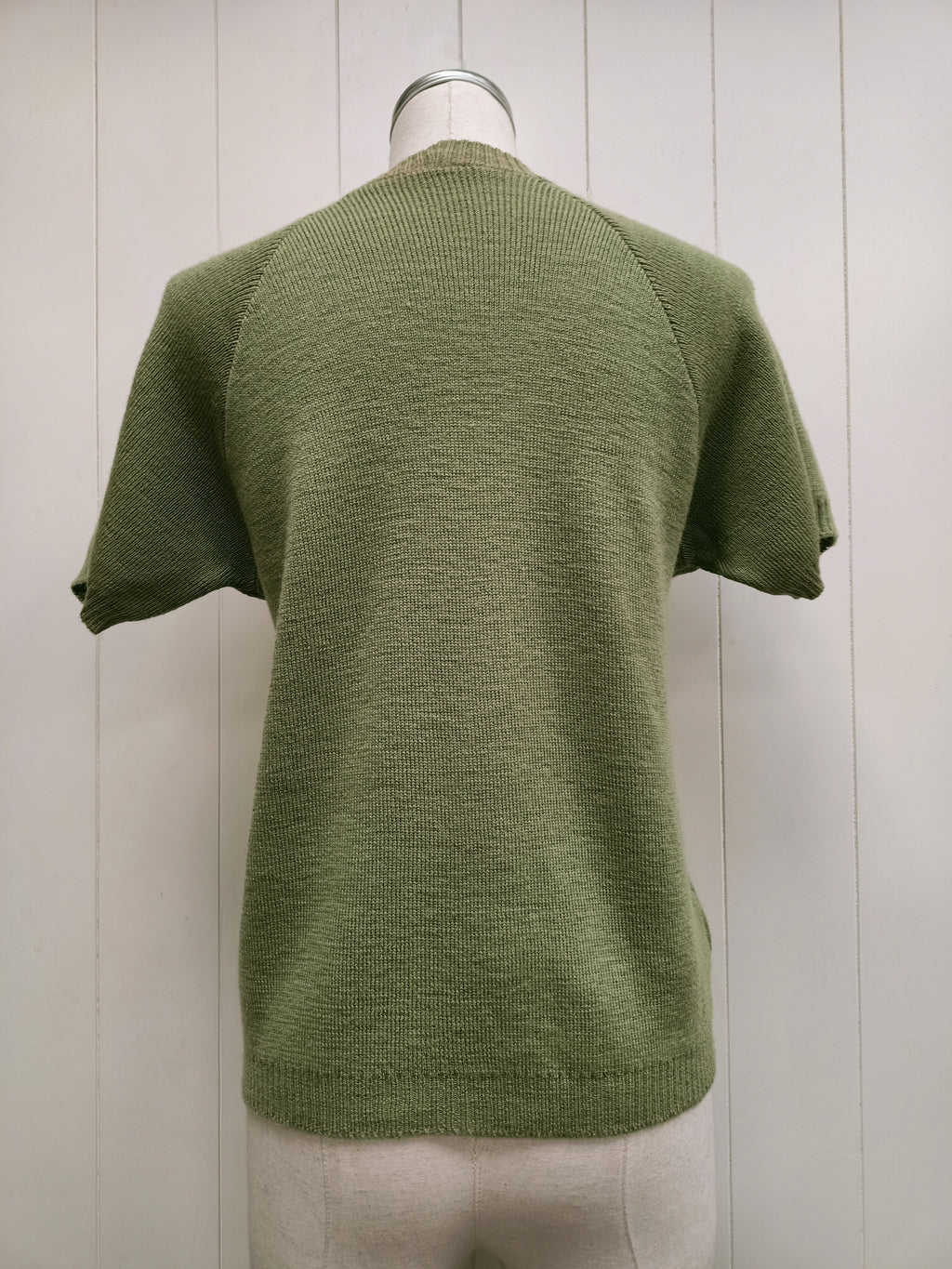 Vintage Green Knit Shirt