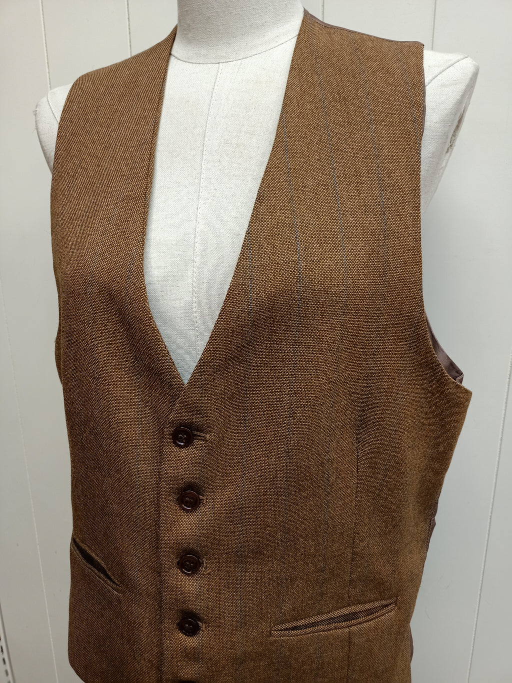 Vintage Mens Vance Vivian Blazer & Waistcoat
