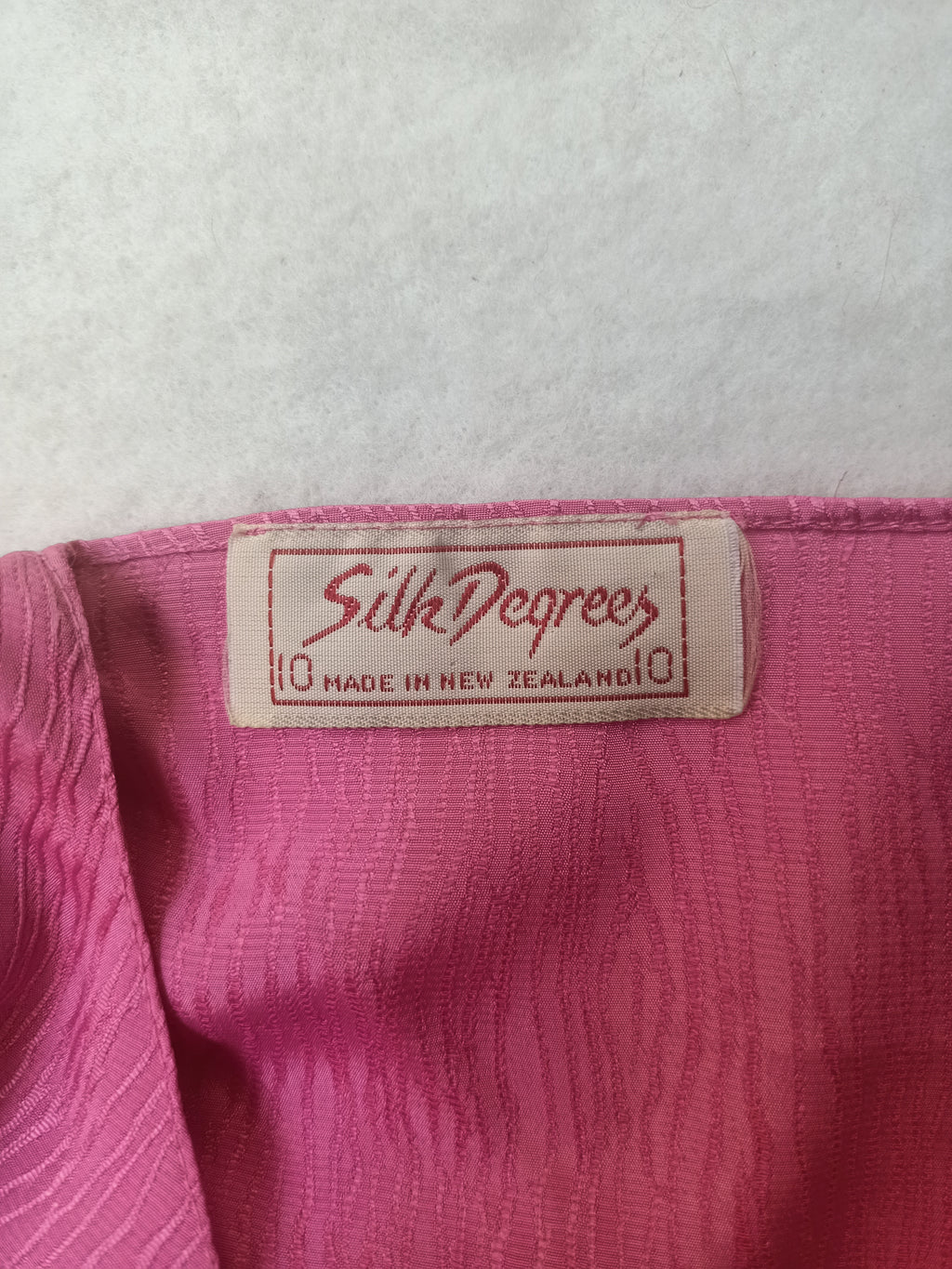 Vintage Silk Degrees Shirt