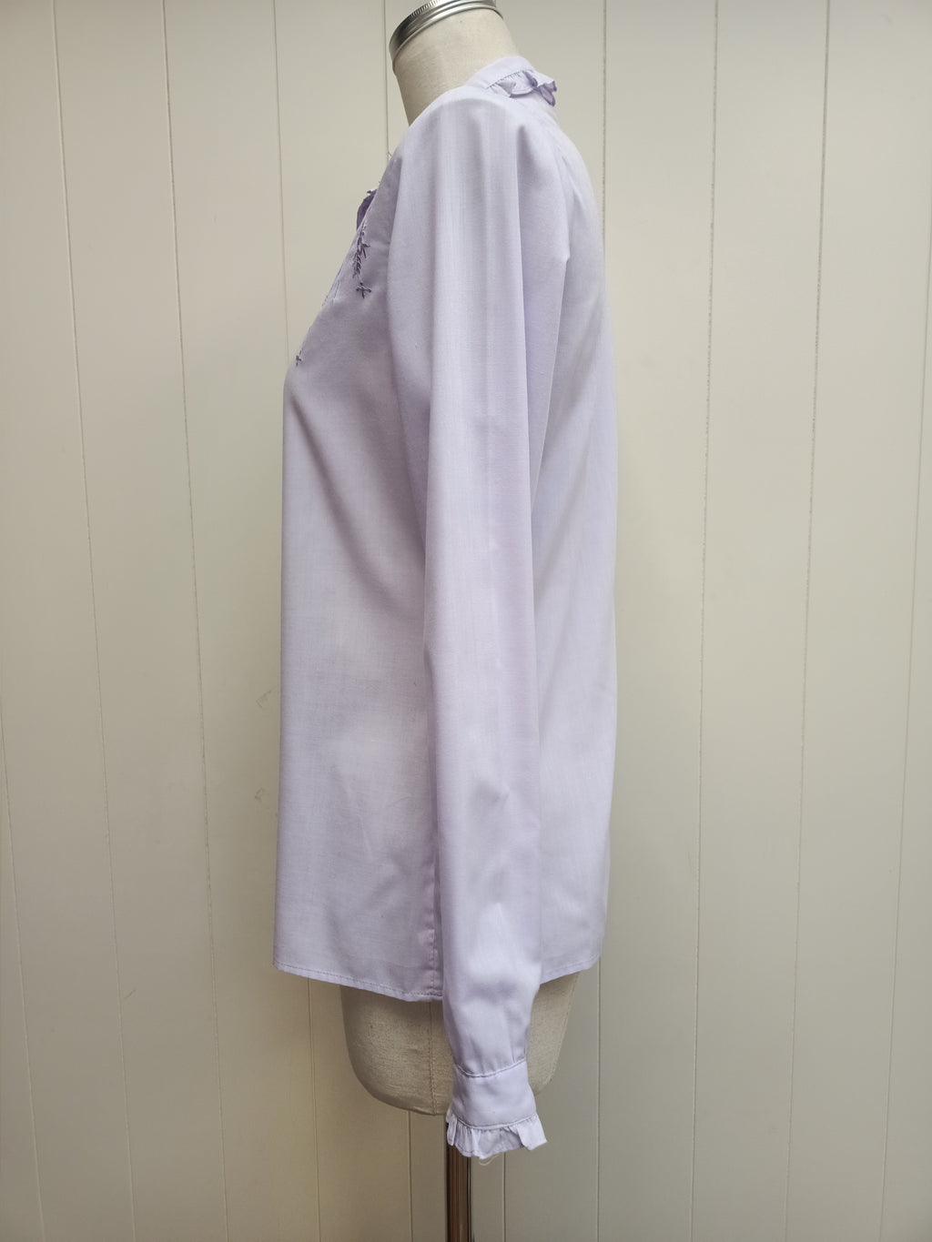 Vintage Scenario Embroidered Shirt