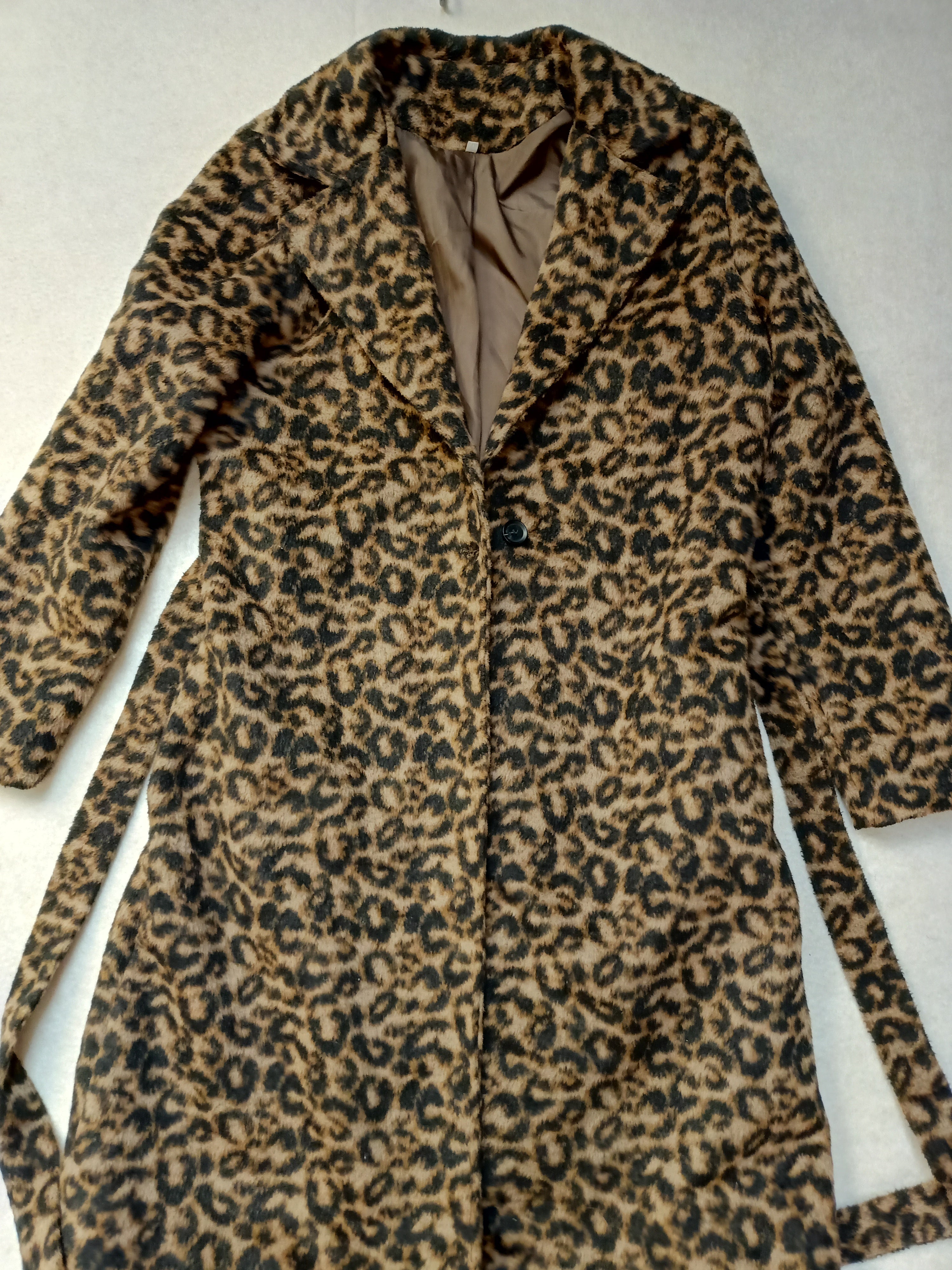 Leopard Print Coat