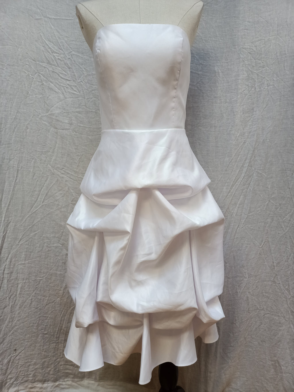 Cinderella Satin Ruched Dress