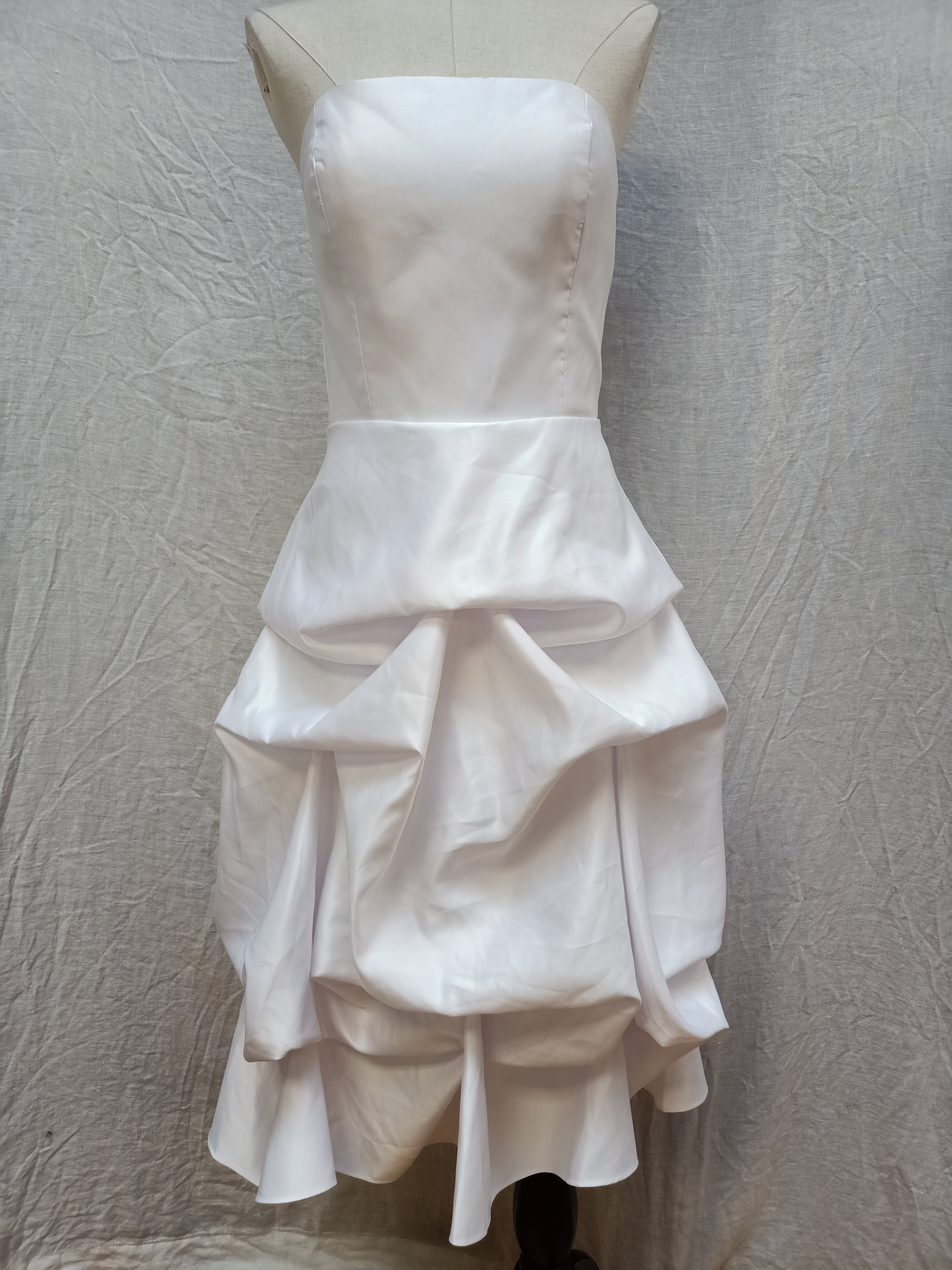 Cinderella Satin Ruched Dress