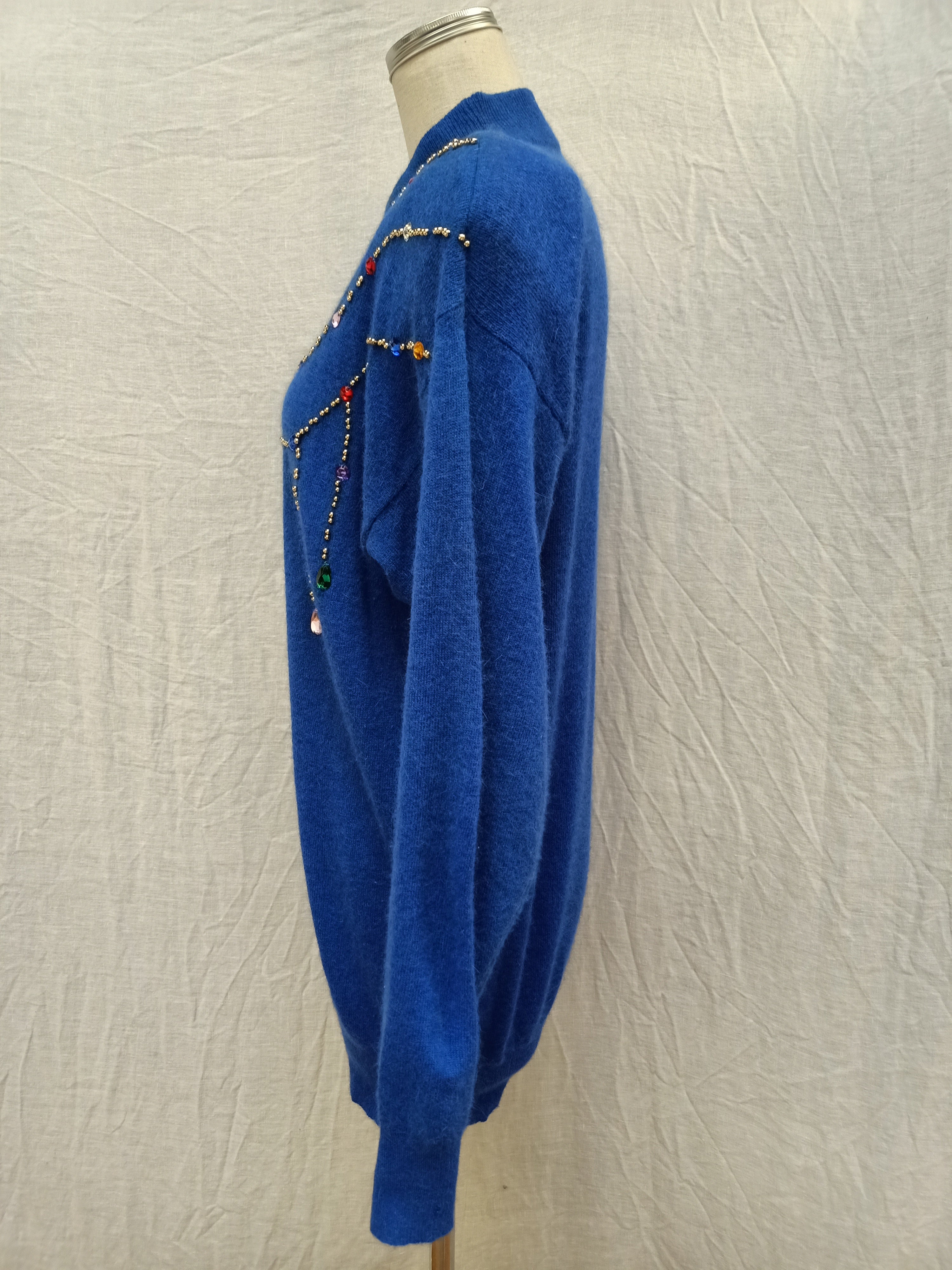 Vintage Bejeweled Sweater