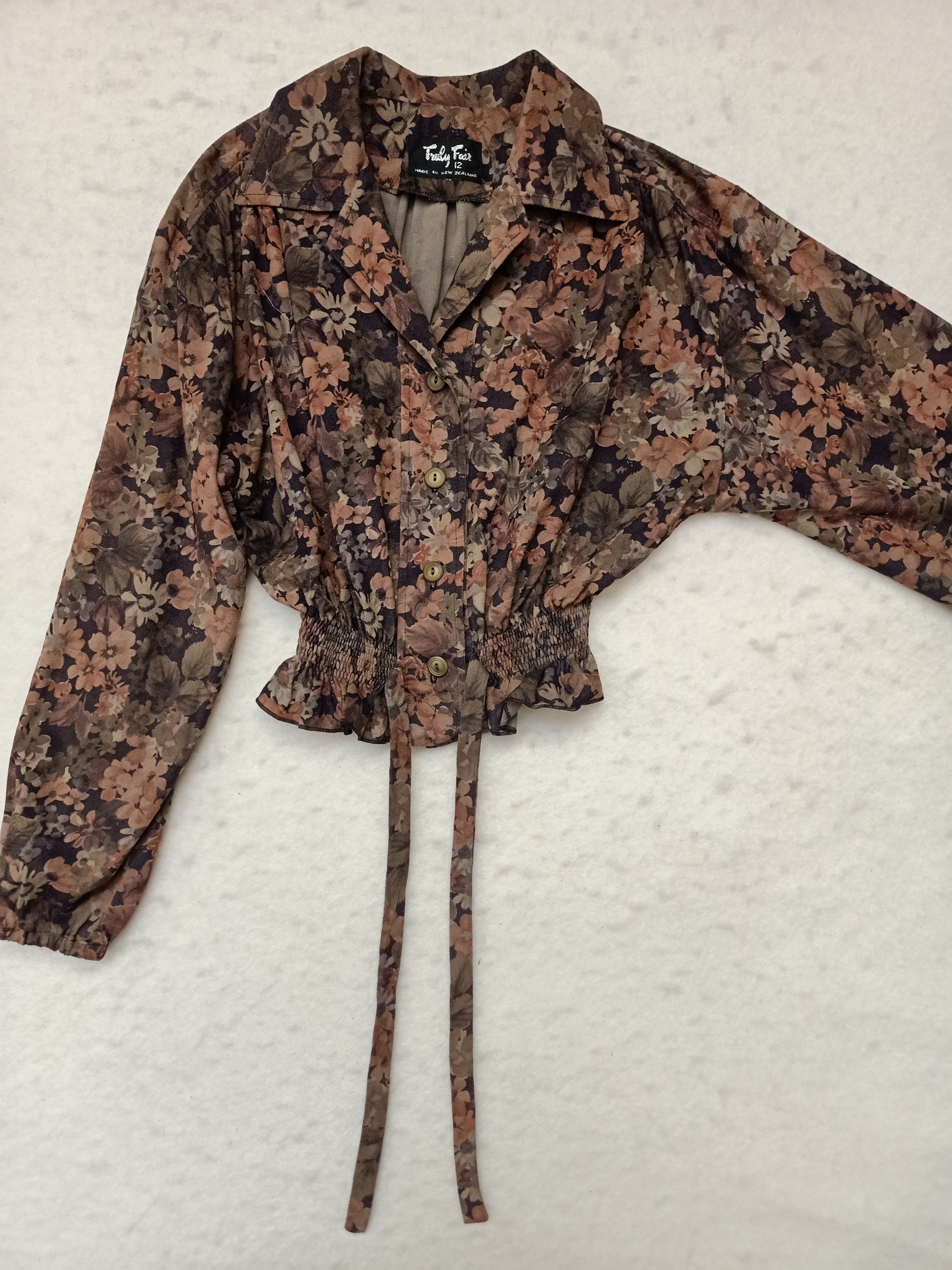 Vintage Truly Fair Floral Shirt