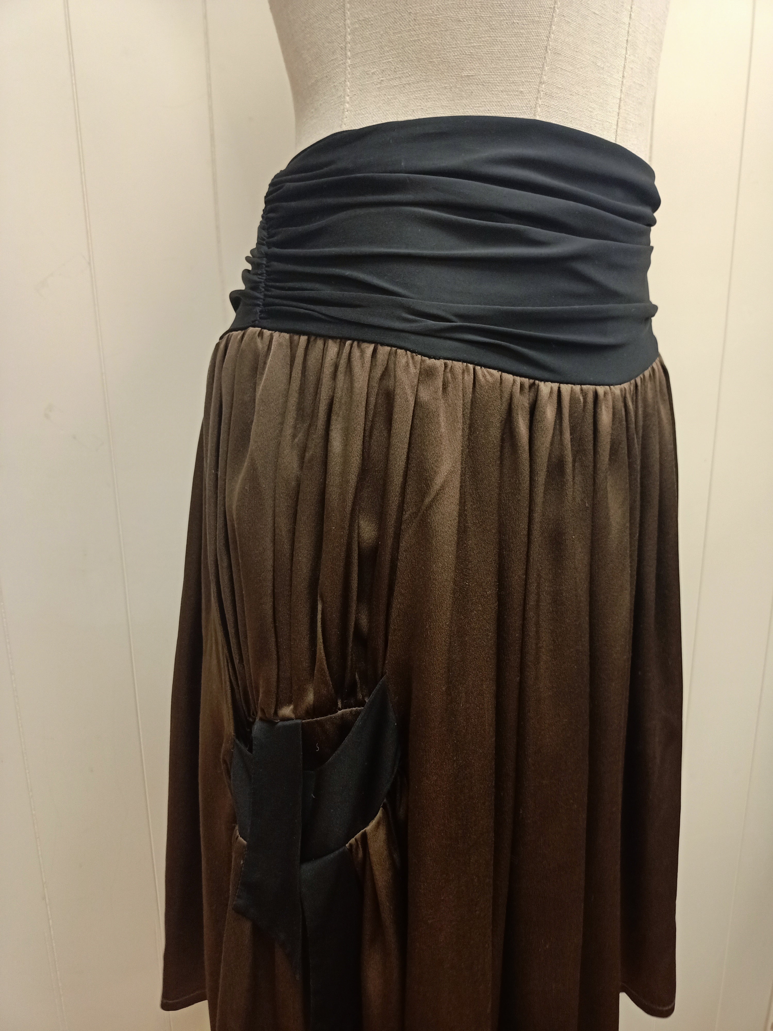 Ricochet Silk Skirt