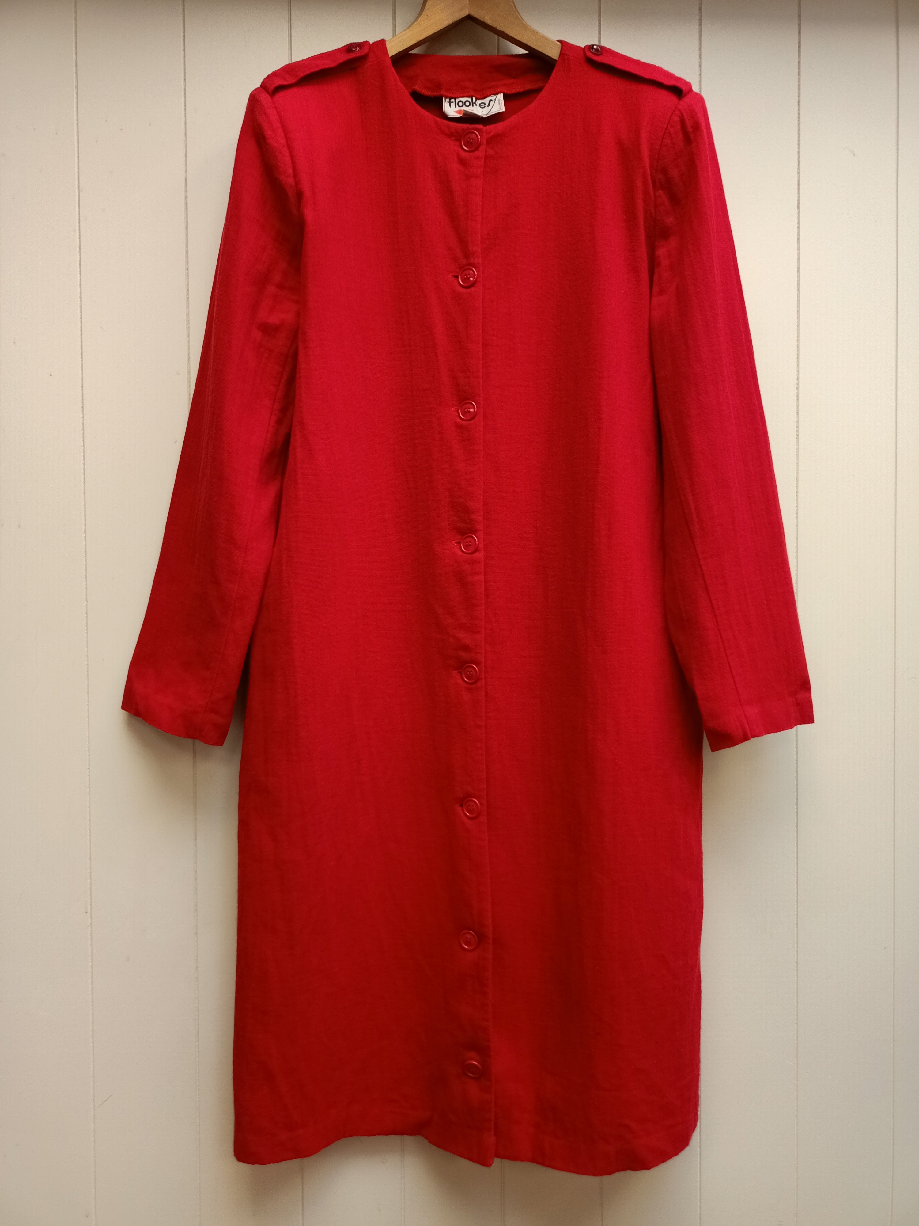 Vintage Flookies Red Dress