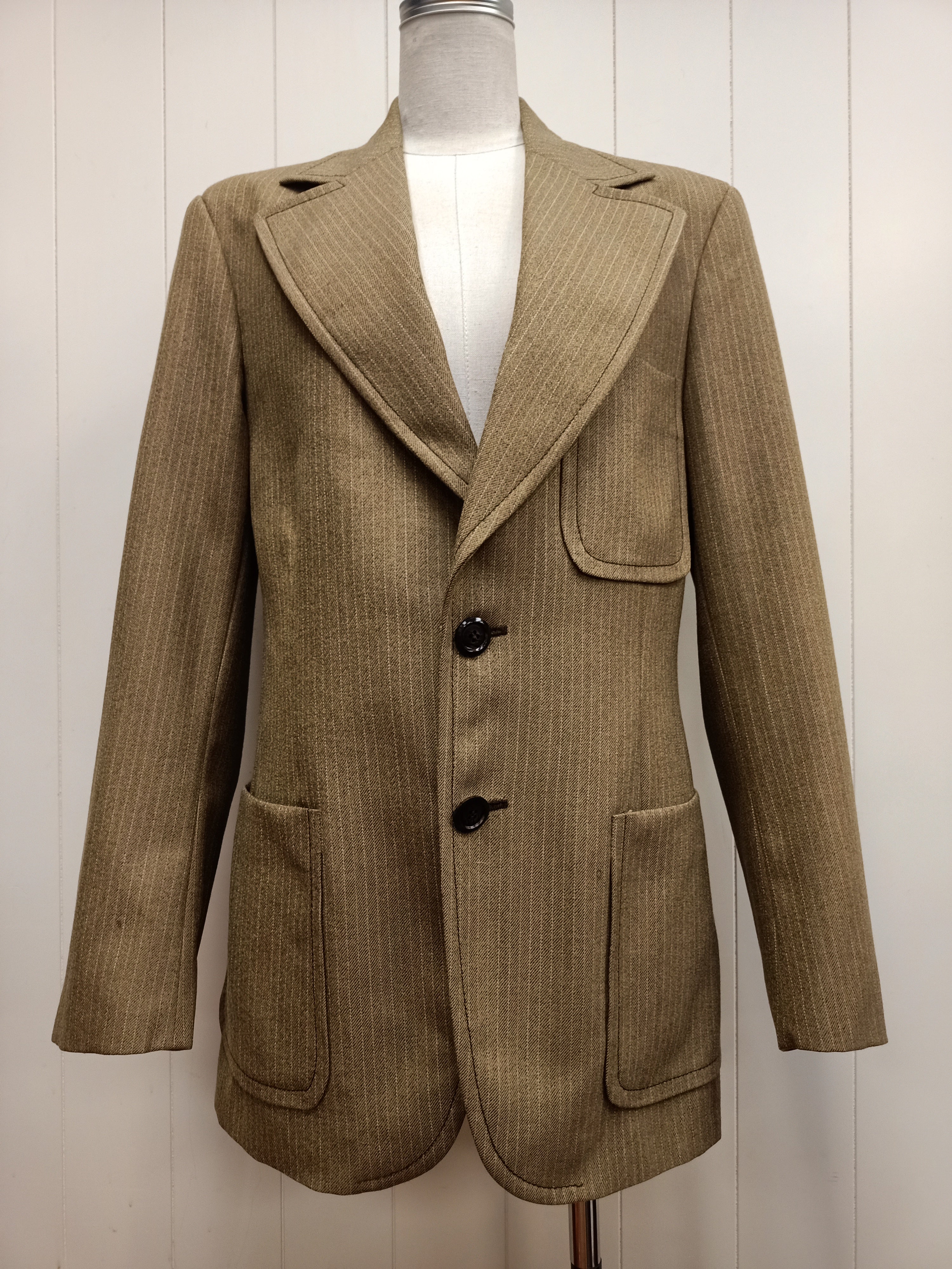 Vintage Mens Symon & Lowther Pinstripe Blazer