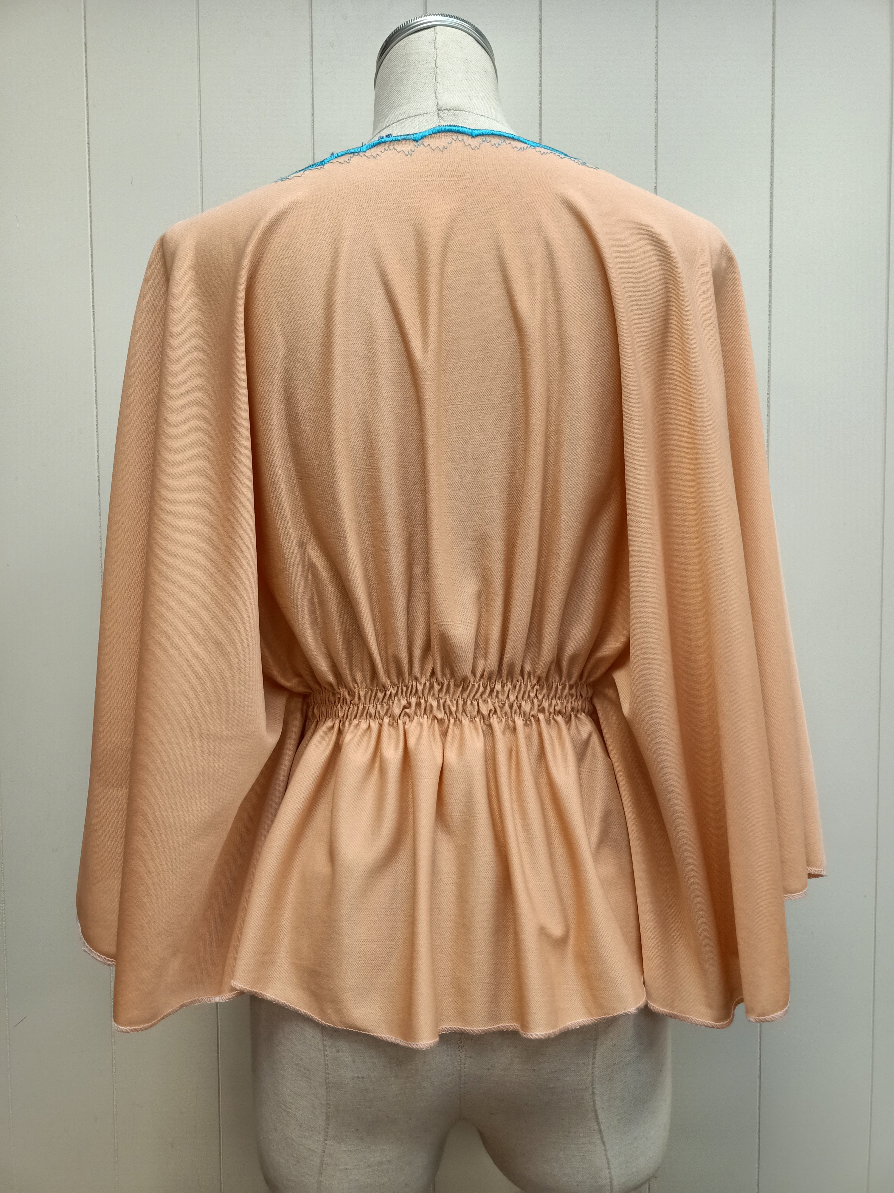 Vintage Embroidered Caftan Shirt