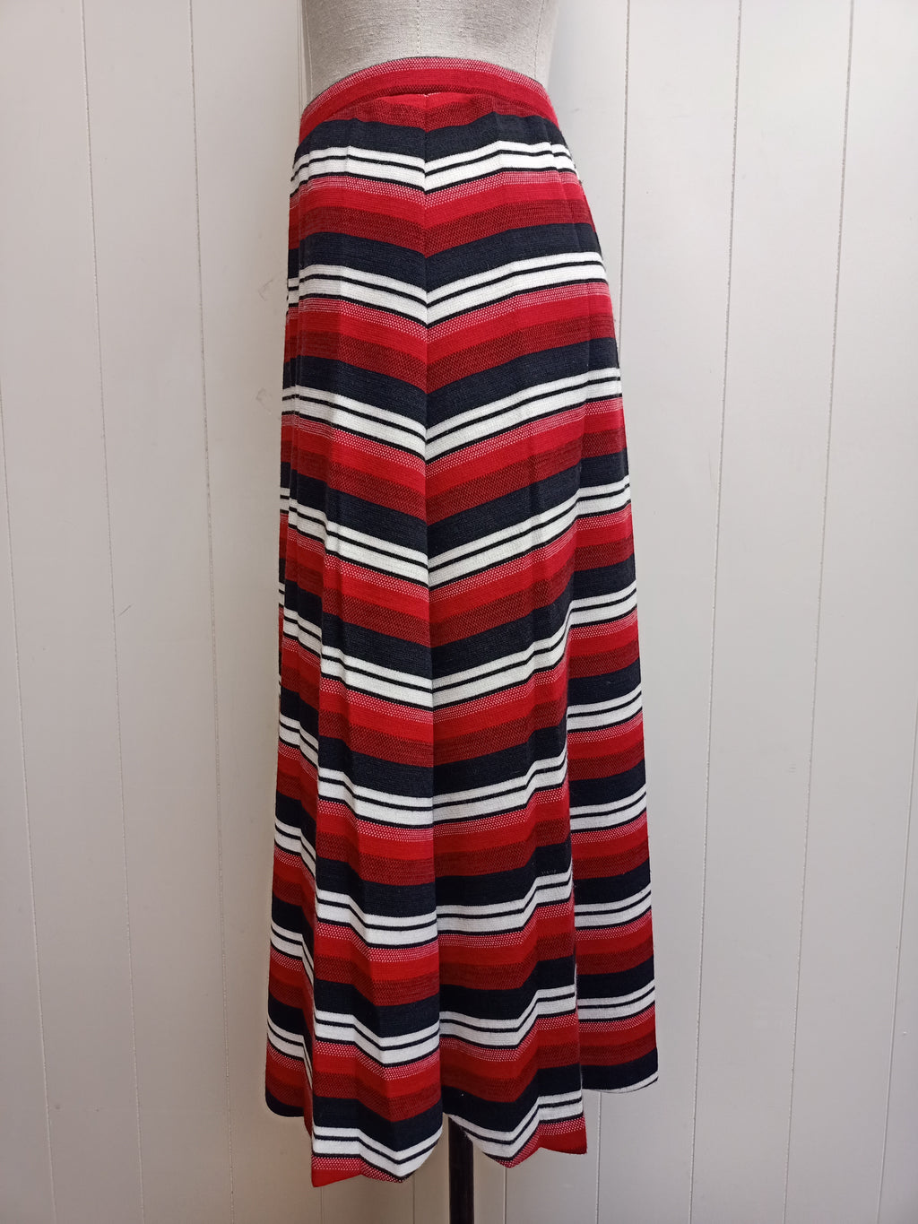Vintage Ninon Modes Striped Skirt