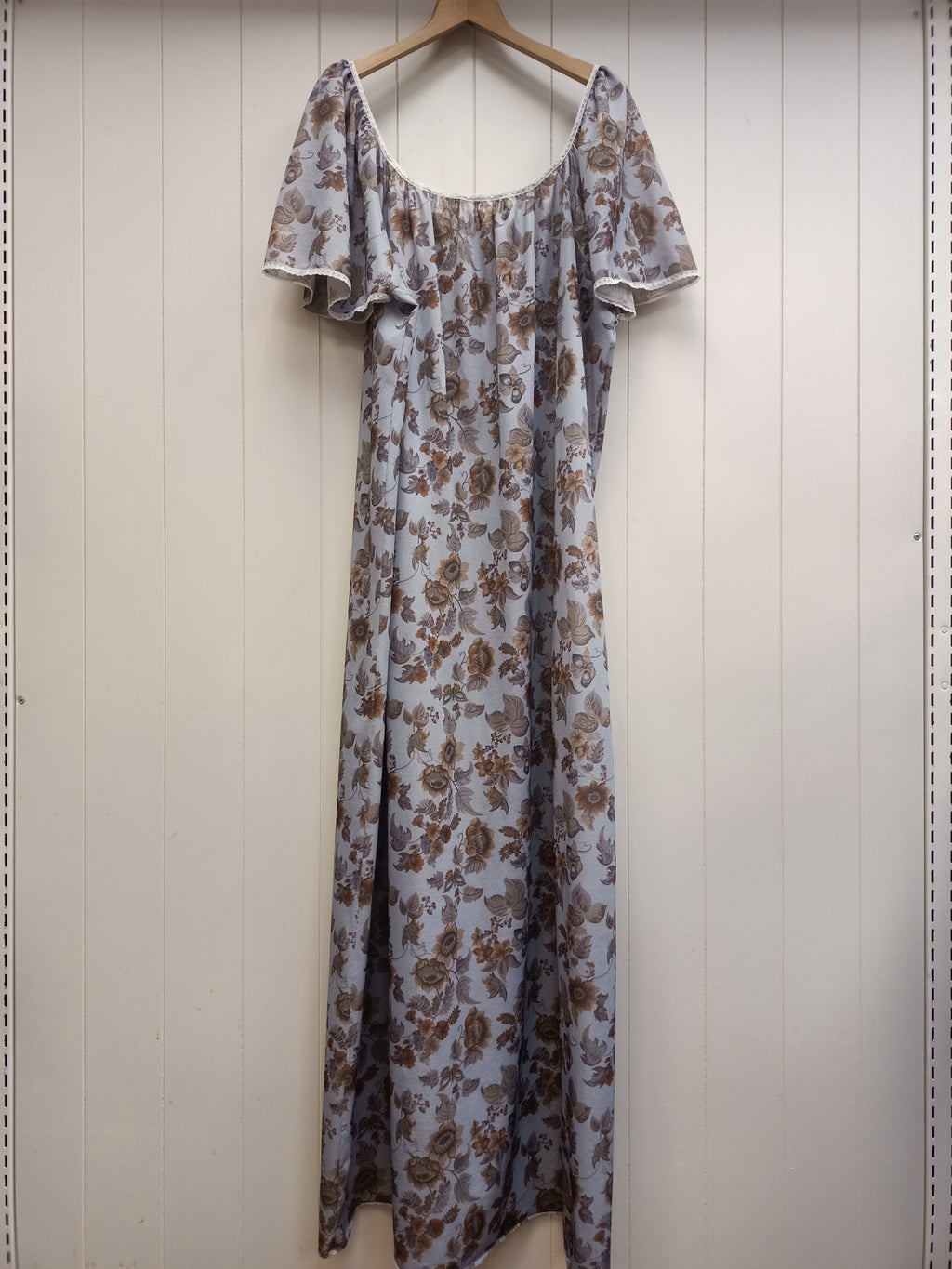 Vintage Zappa Butterfly Floral Maxi Dress