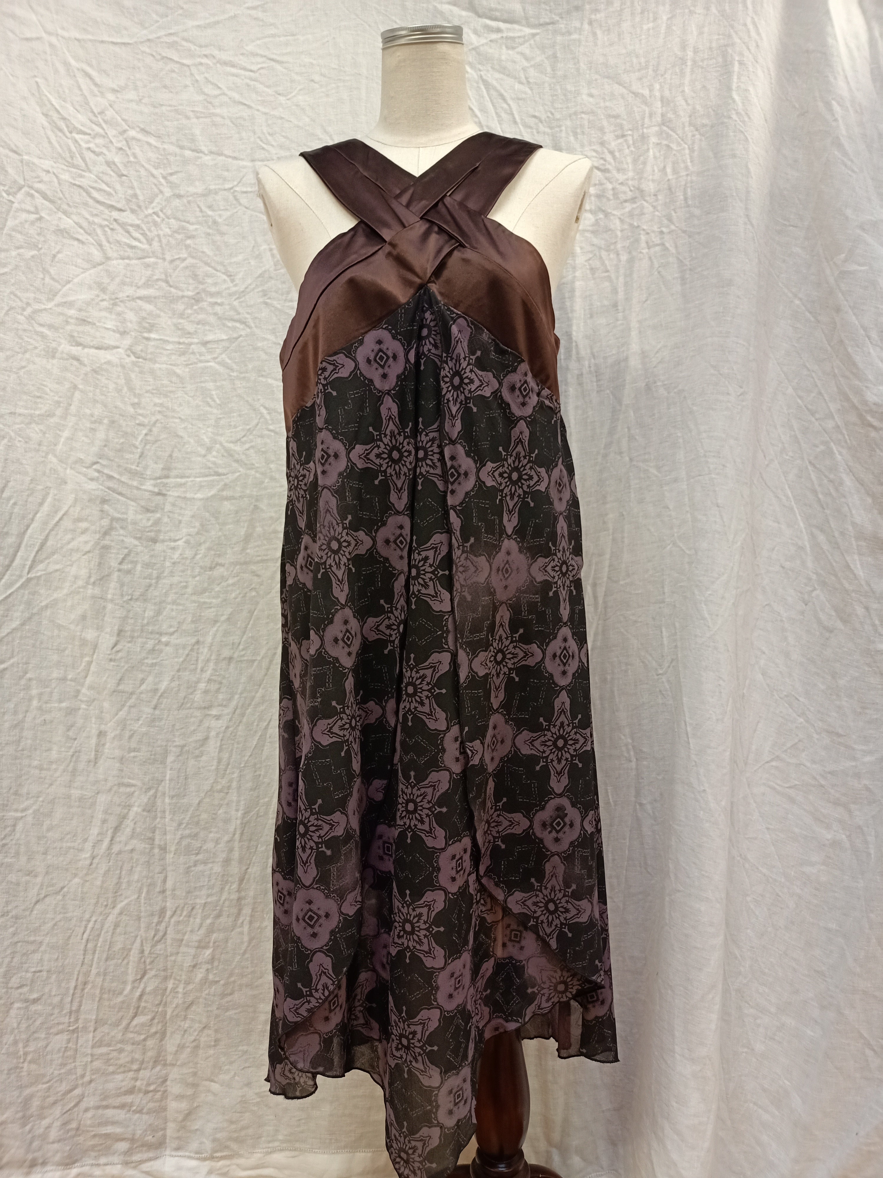 Rich Patterned Dress