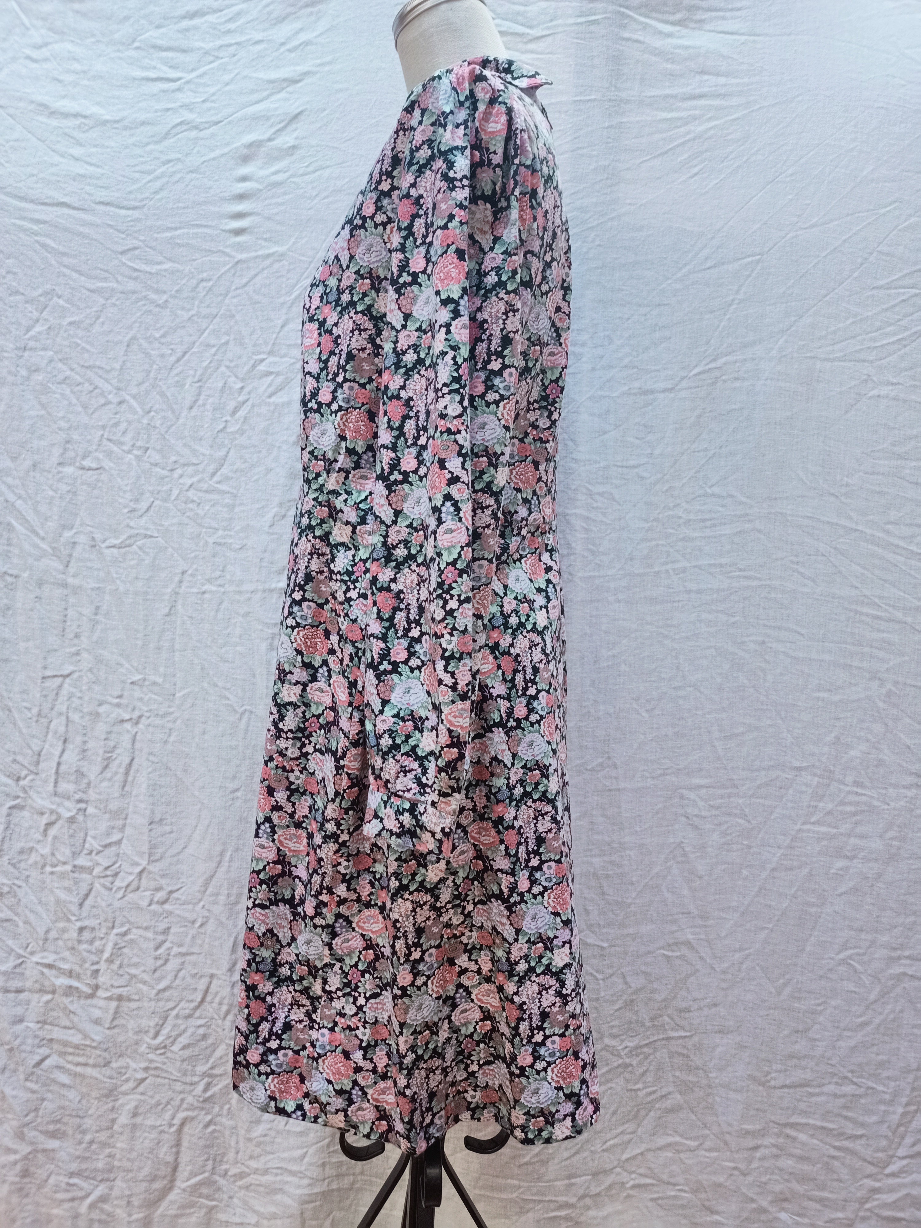 Vintage Floral Mini Dress