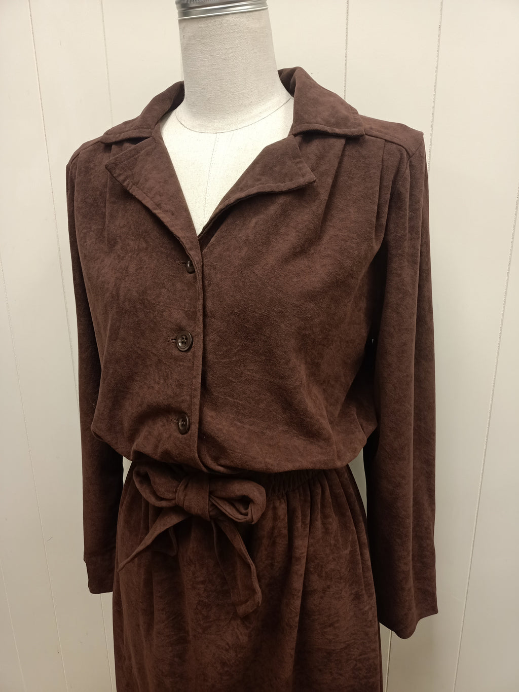 Vintage Brooklin Brown Dress