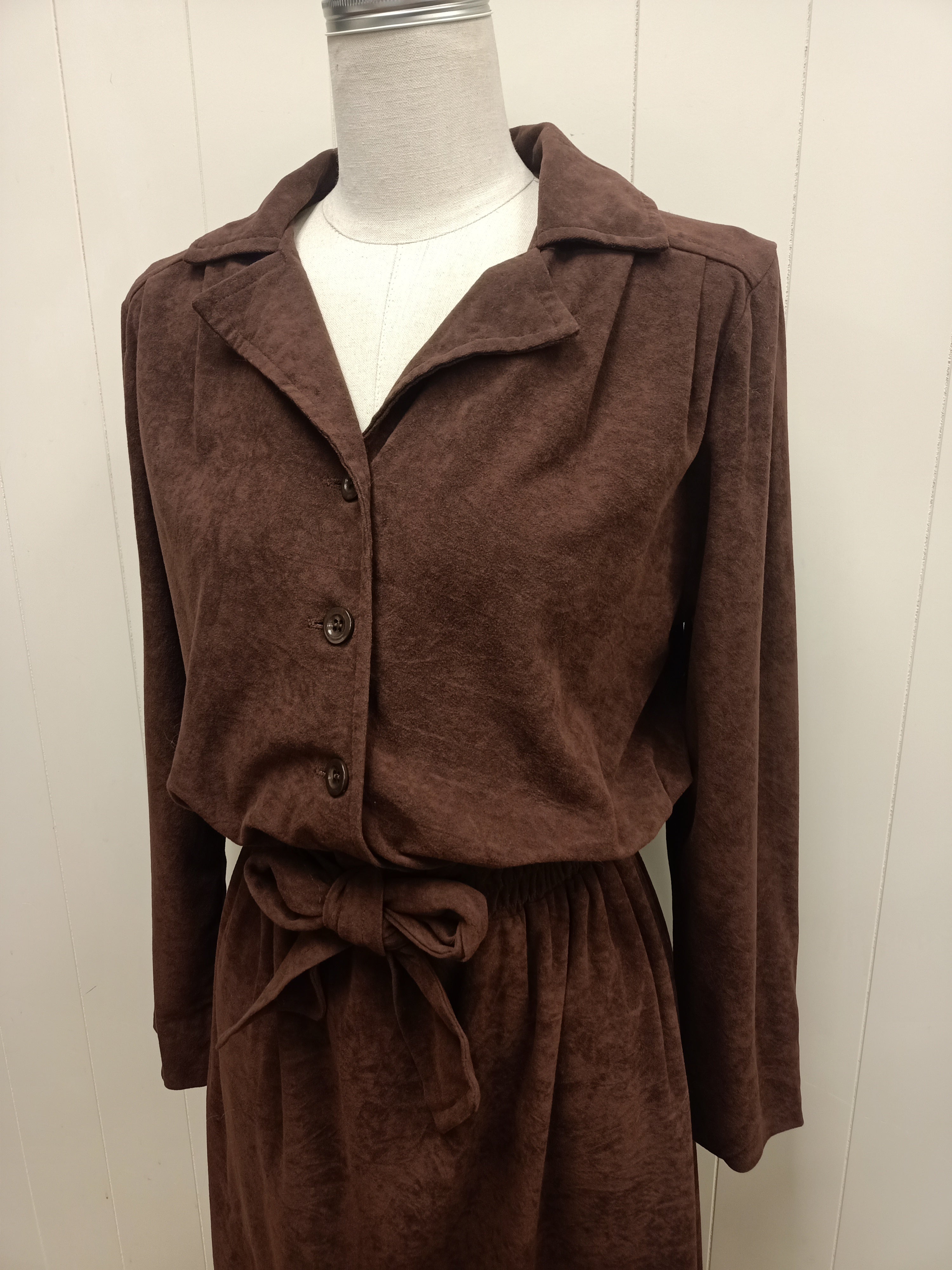 Vintage Brooklin Brown Dress