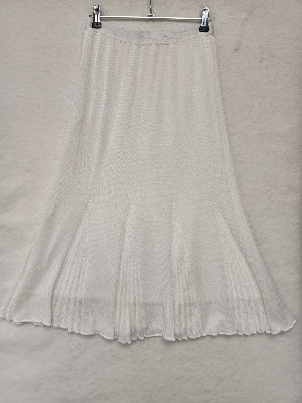 Vintage Knit Godet Skirt