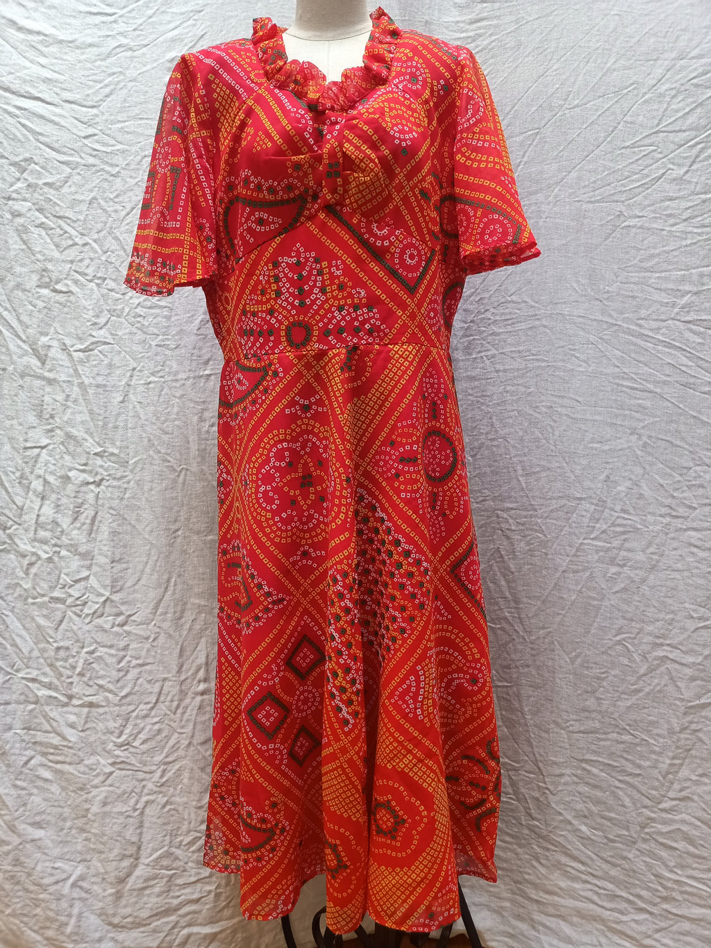 Vintage Medallion Dress