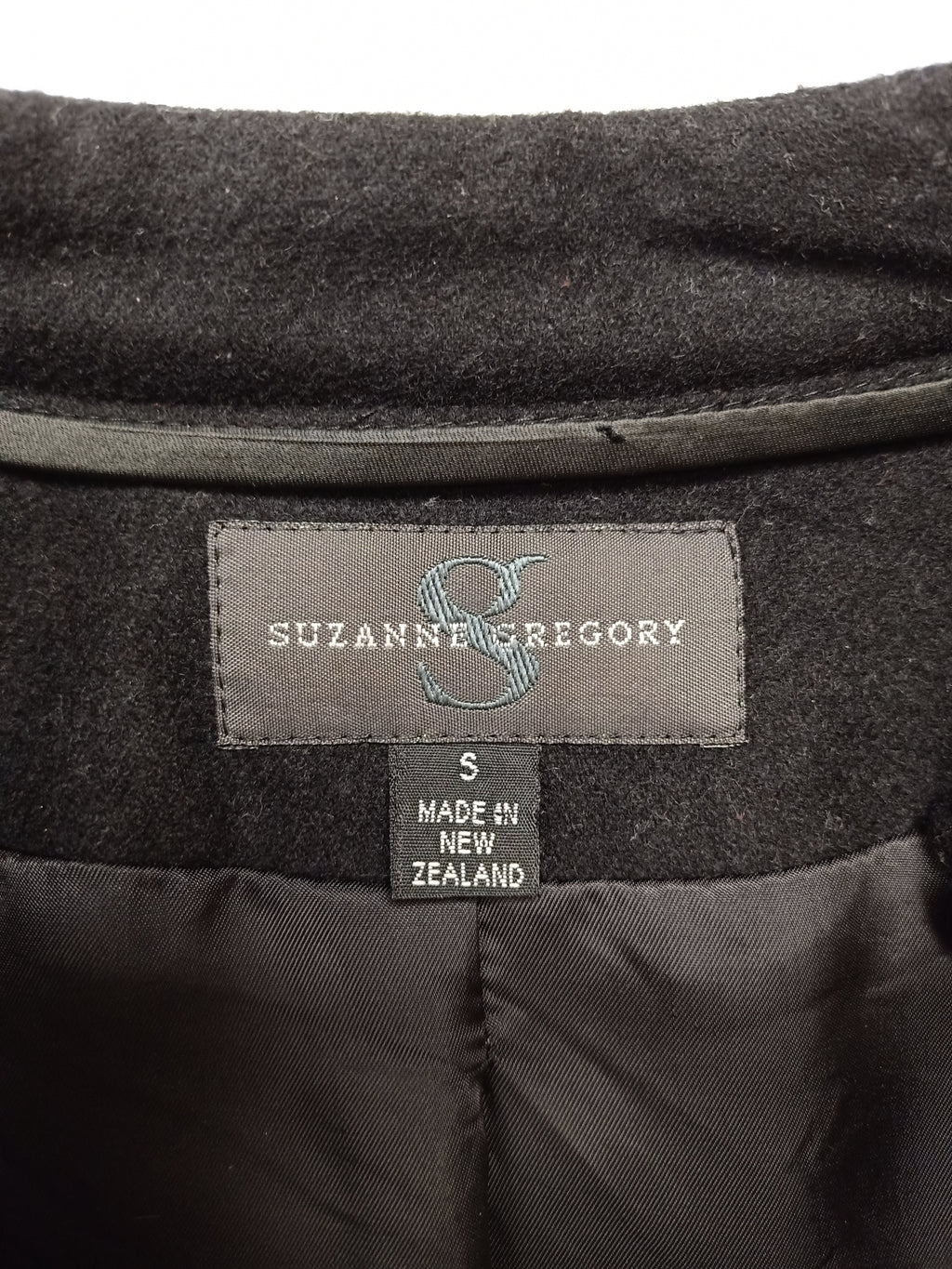 Suzanne Gregory Black Cape