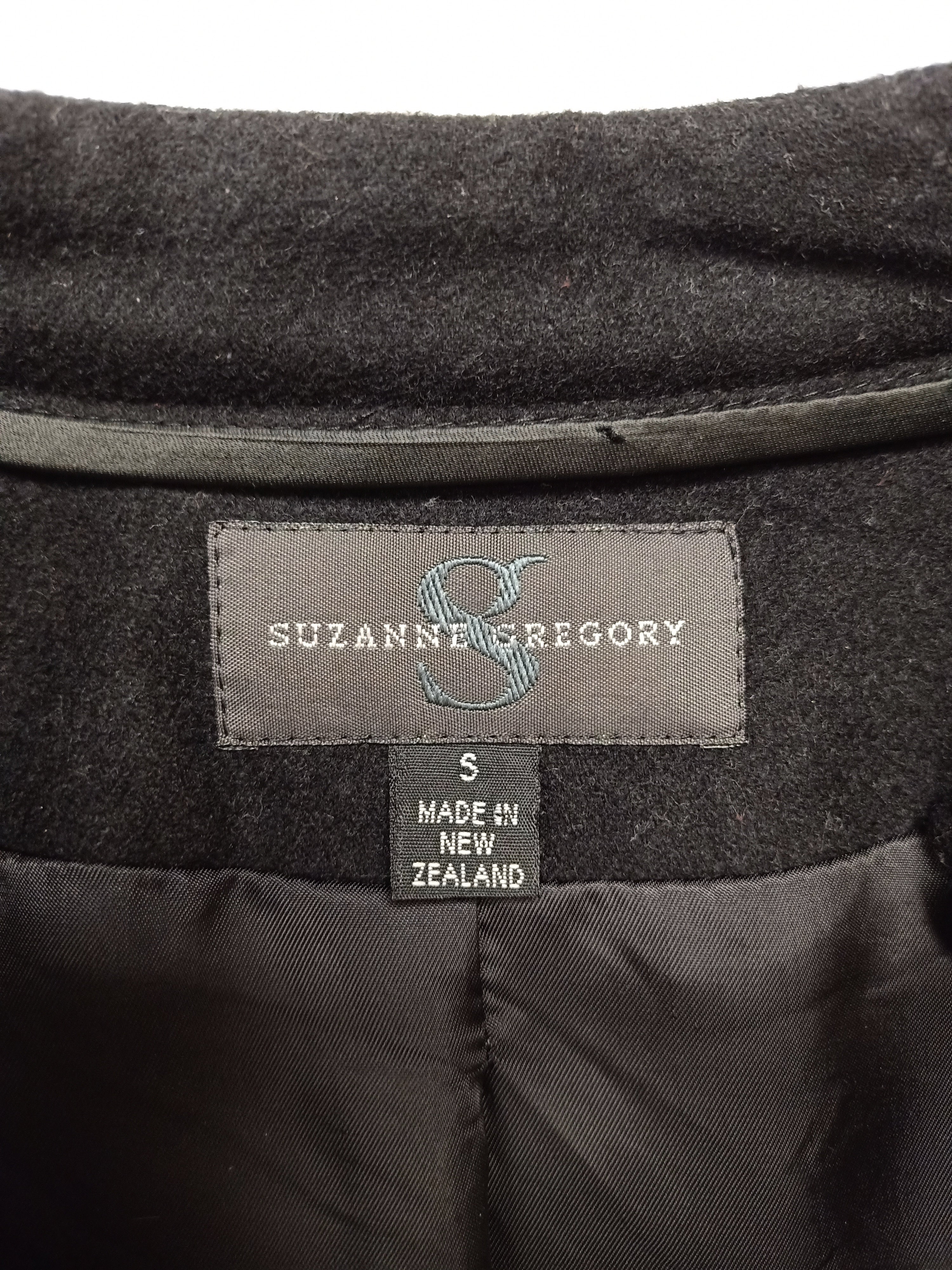 Suzanne Gregory Black Cape