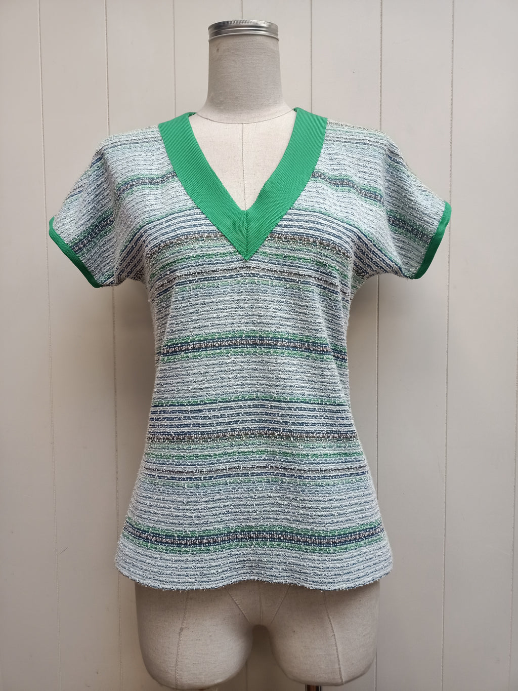 Vintage Puritan Sports Striped Co-Ord Set