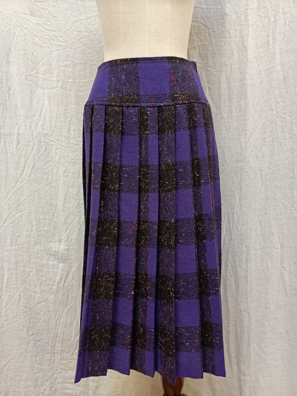 Vintage Caravelle Pleated Skirt