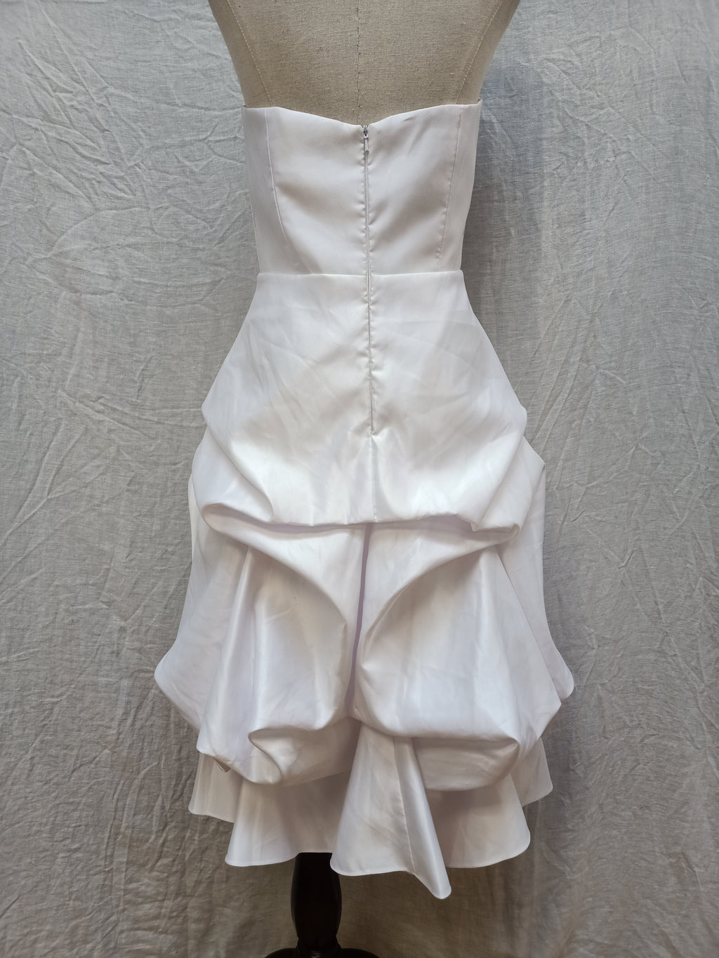 Cinderella Satin Ruched Dress