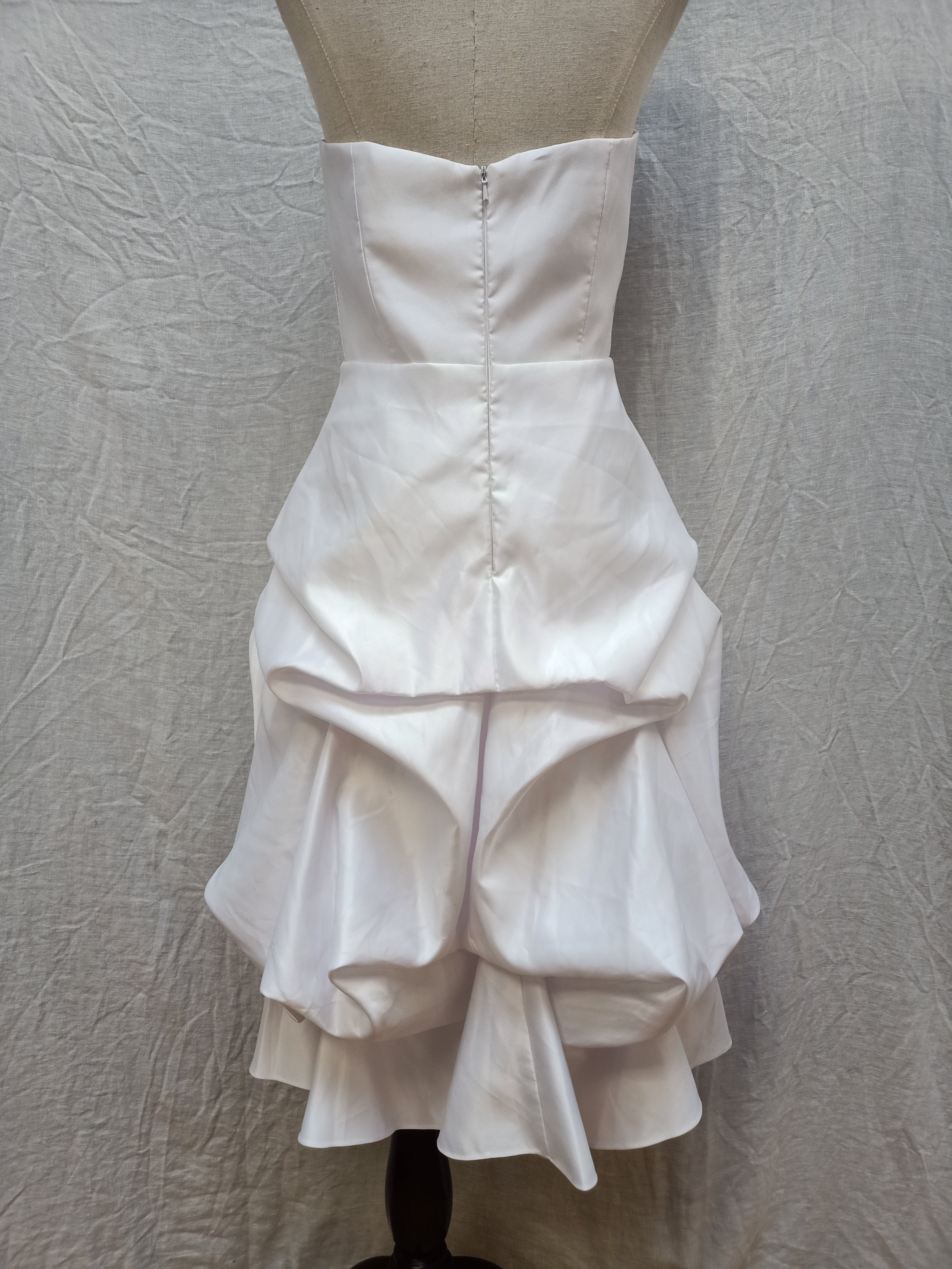 Cinderella Satin Ruched Dress