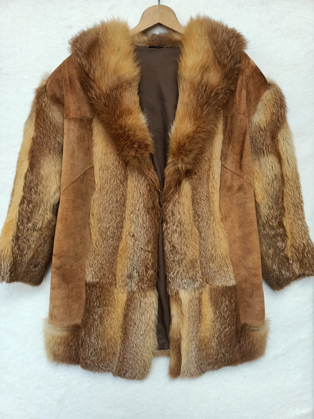 Vintage Fur & Suede Jacket