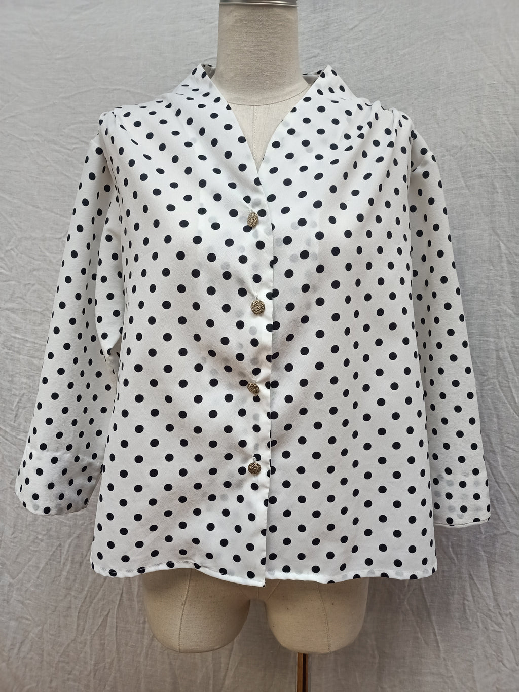 Vintage Polka Dot Shirt