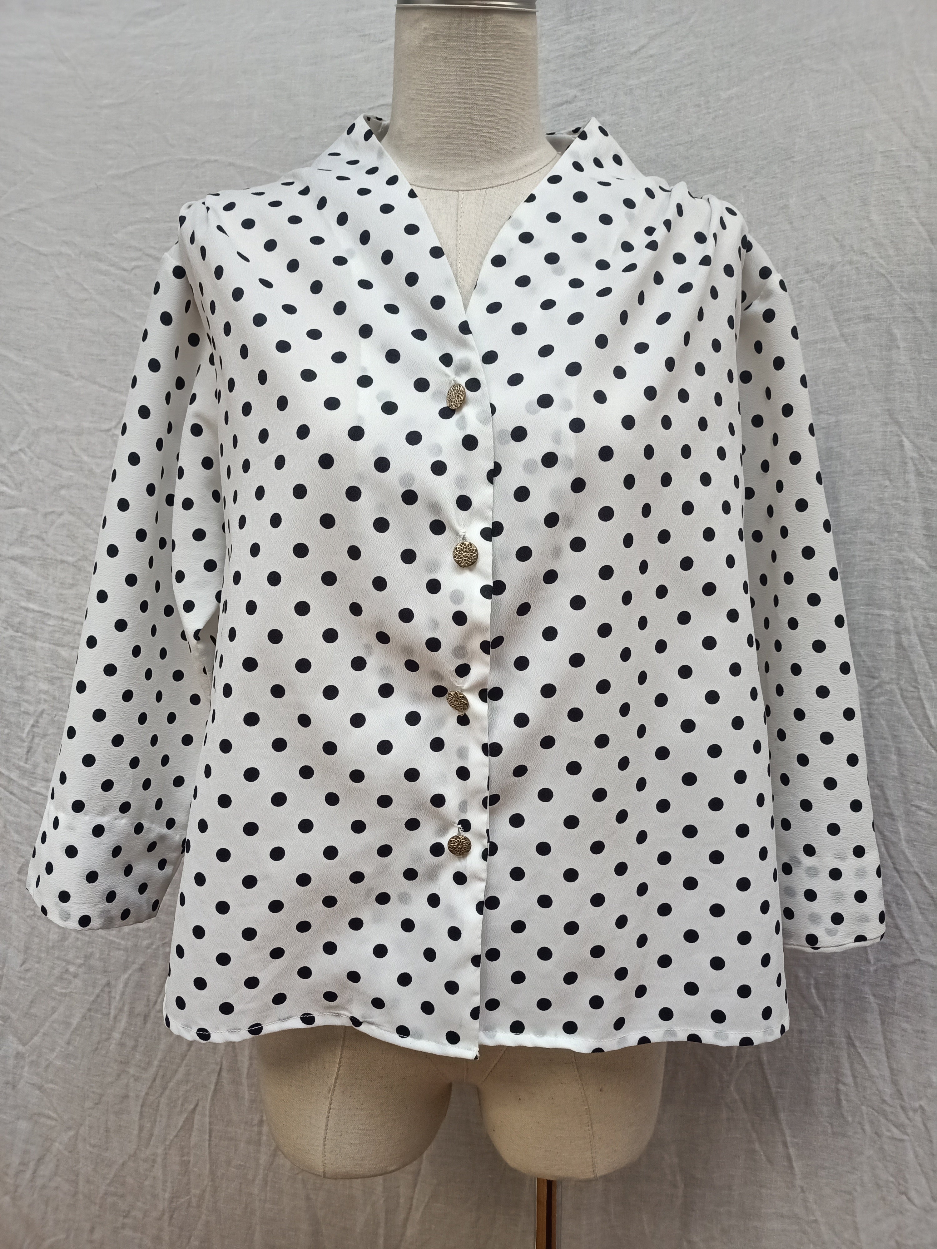Vintage Polka Dot Shirt