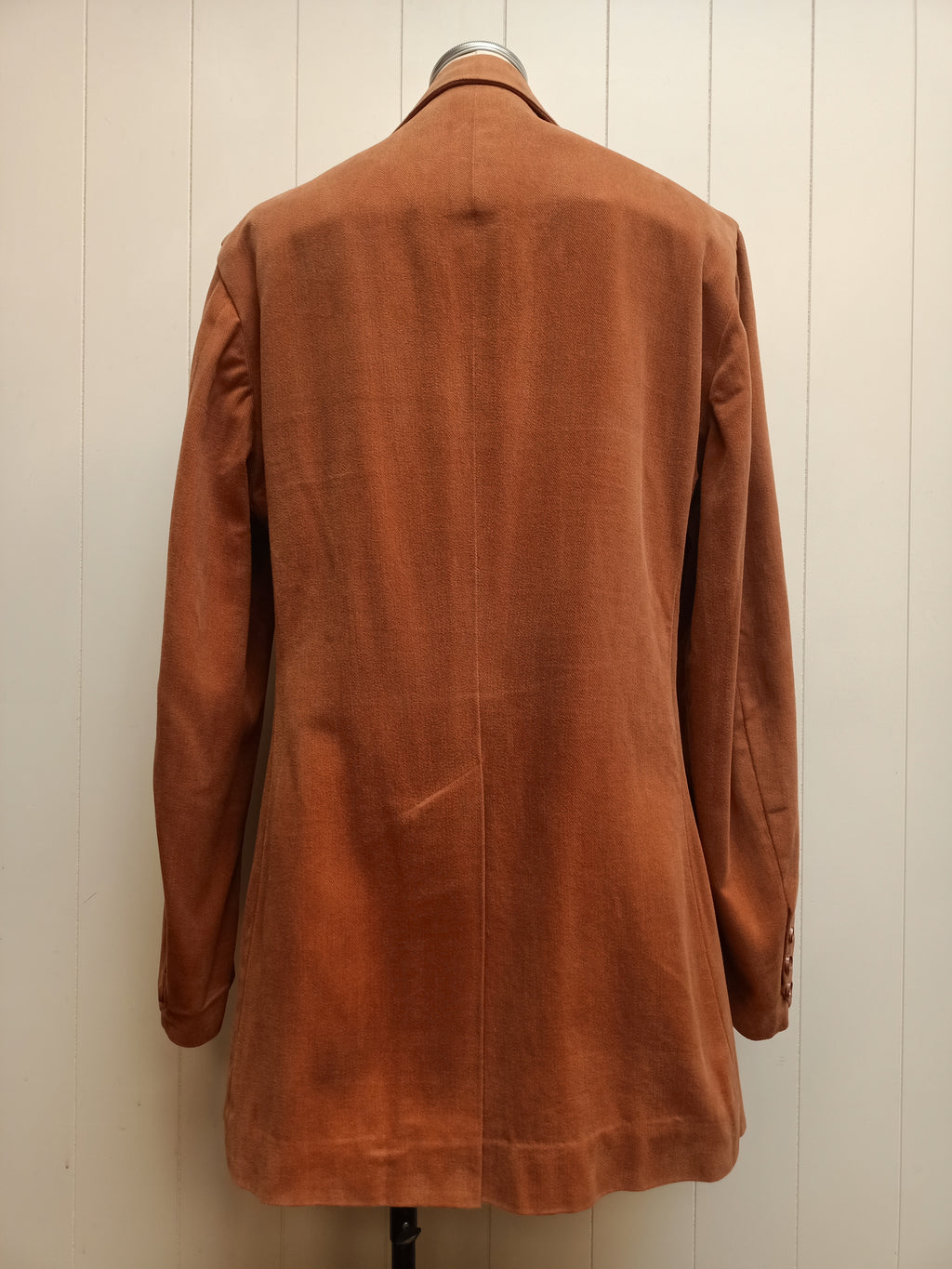 Vintage Mens Terracotta Twill Jacket