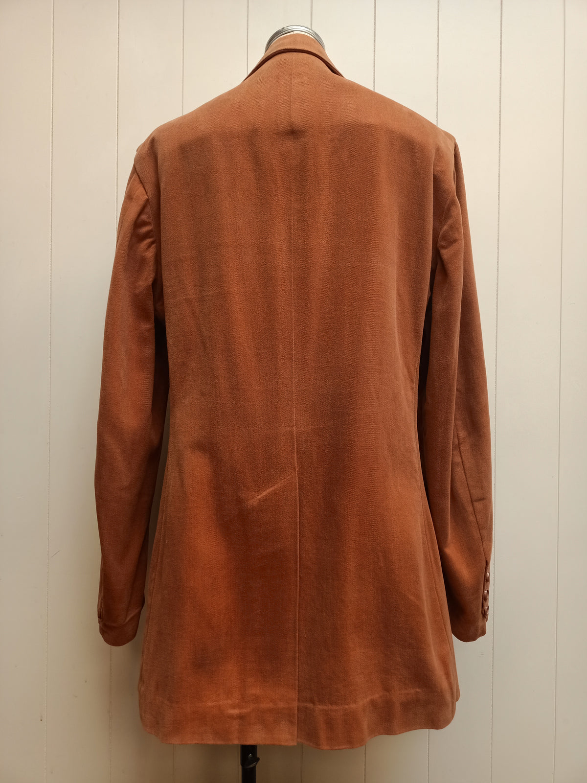 Vintage Mens Terracotta Twill Jacket