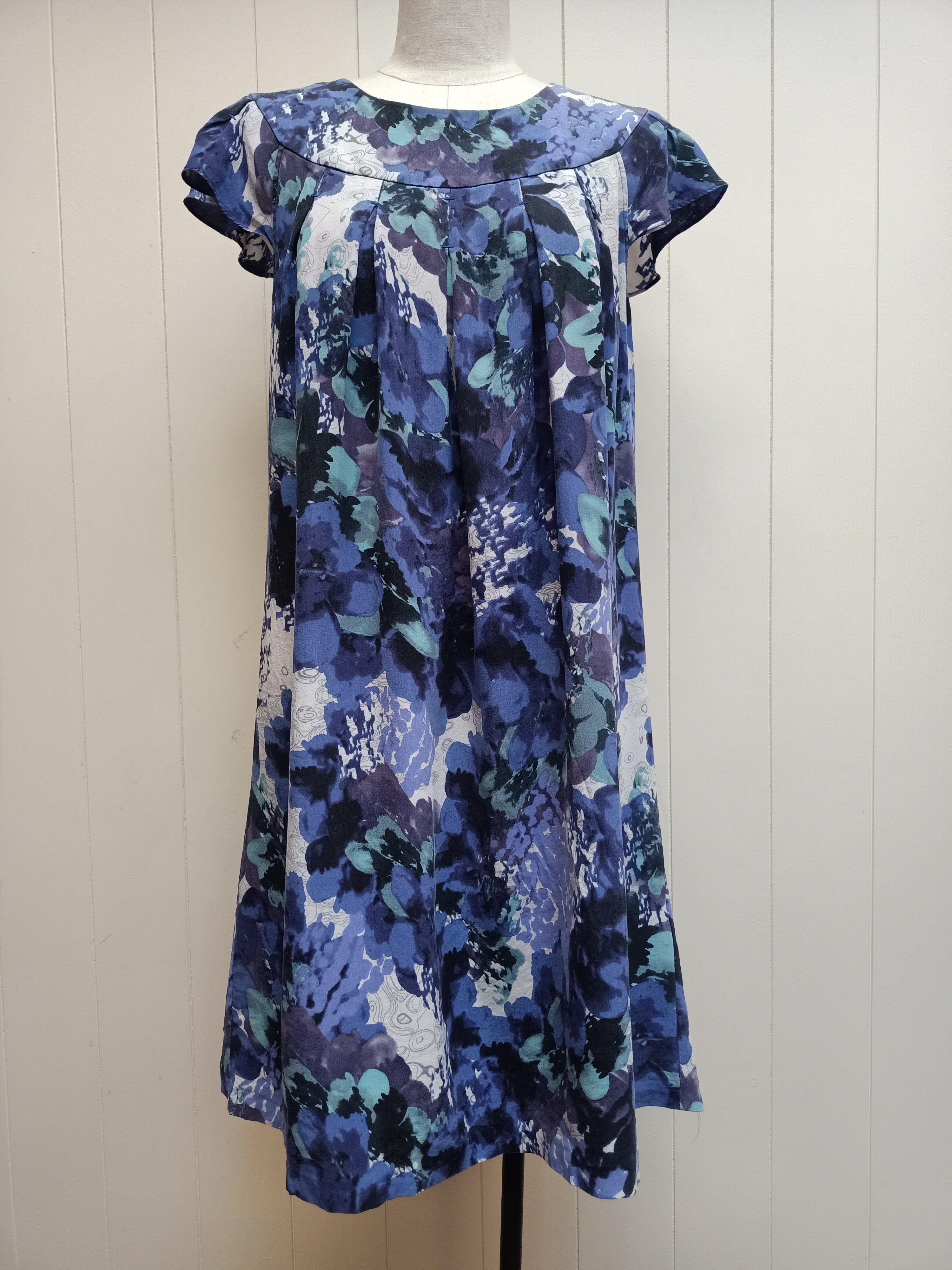 Kachel Silk Floral Dress