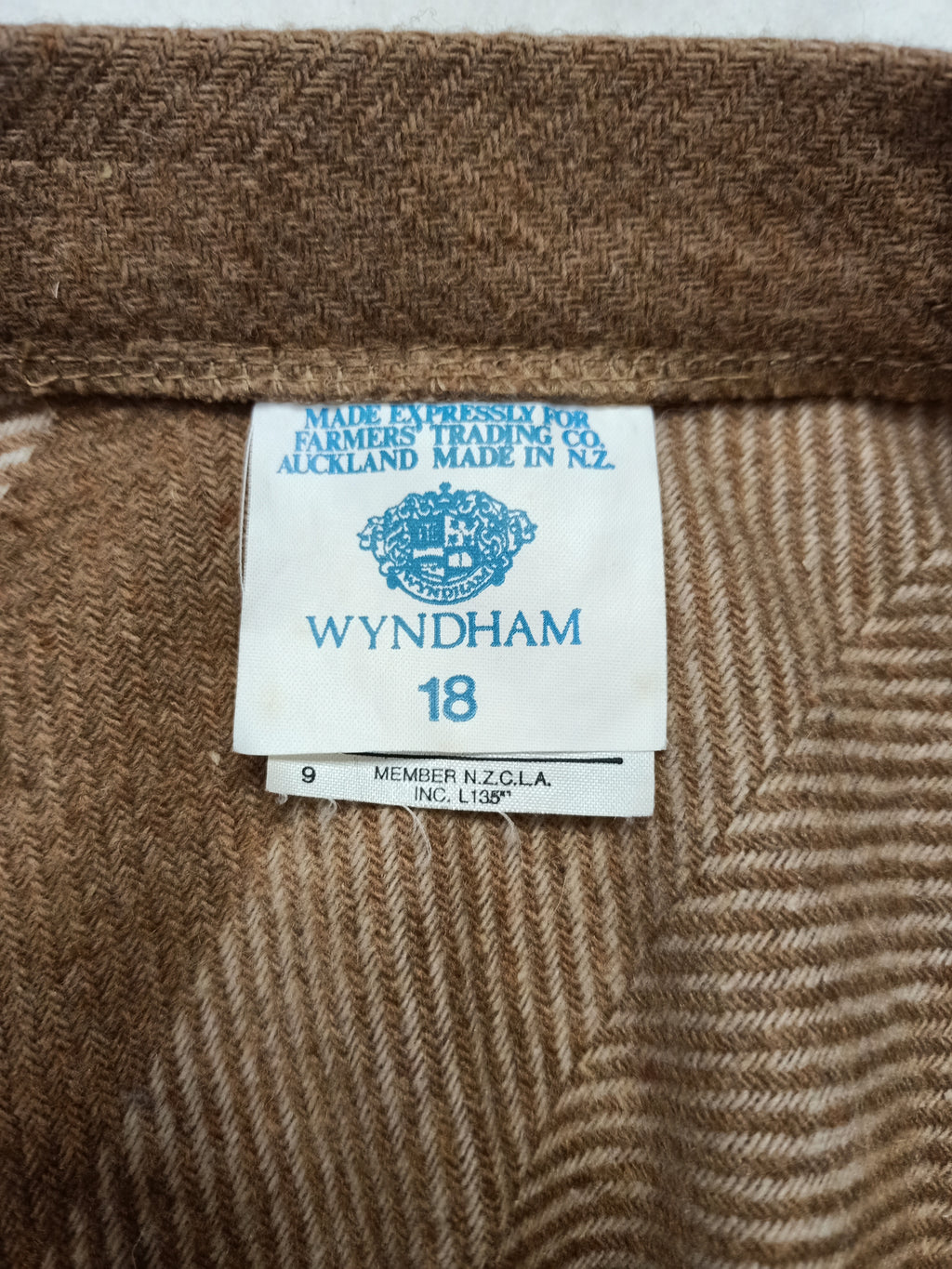 Vintage Wyndham Plaid Skirt